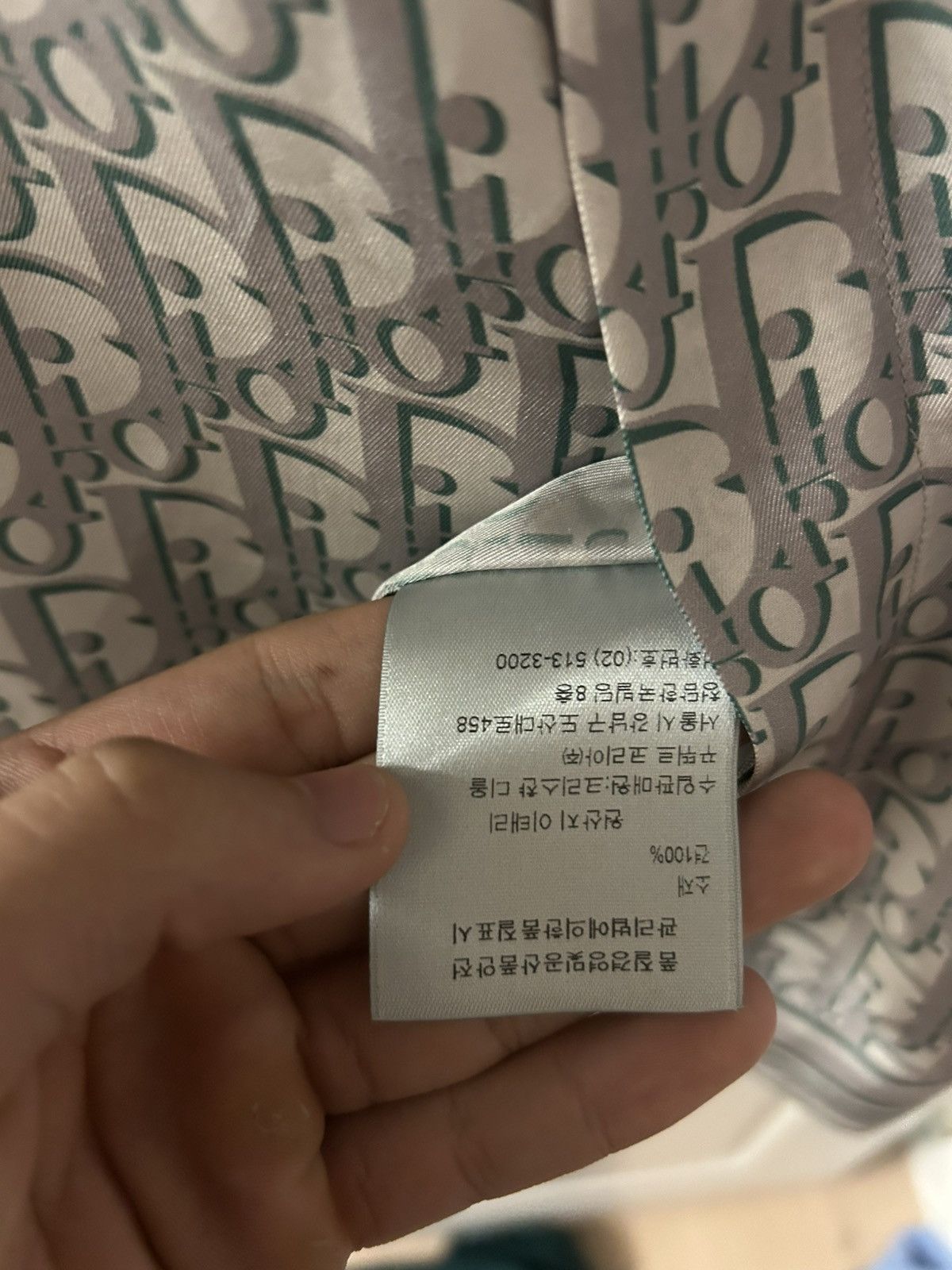 Dior Dior Oblique Silk Button Up (Size M) Size US M / EU 48-50 / 2 - 6 Thumbnail