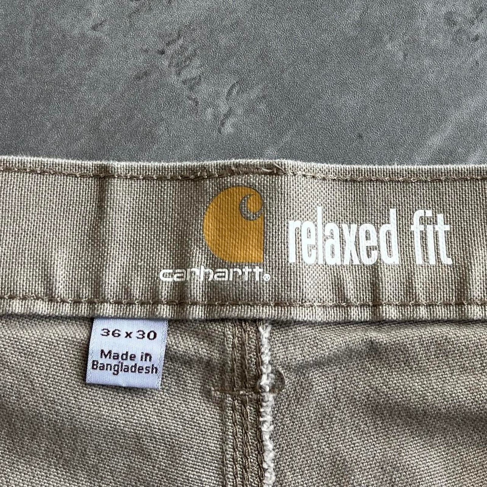 Carhartt × Carhartt Wip × JNCO Carhartt Cement Grey Essential Carpenter Pants Size US 36 / EU 52 - 6 Thumbnail
