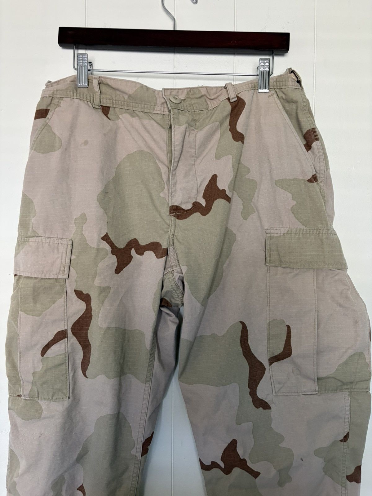 Vintage US Army Desert Camo Cargo pants Size US 33 - 2 Thumbnail
