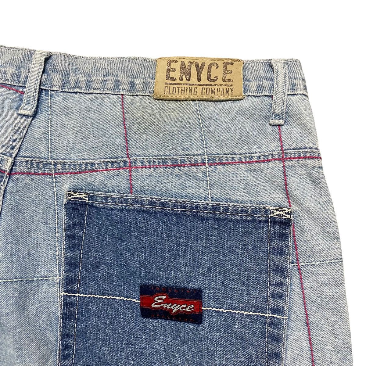 Enyce Vintage ENYCE Denim Baggy Jeans Size US 38 / EU 54 - 13 Thumbnail