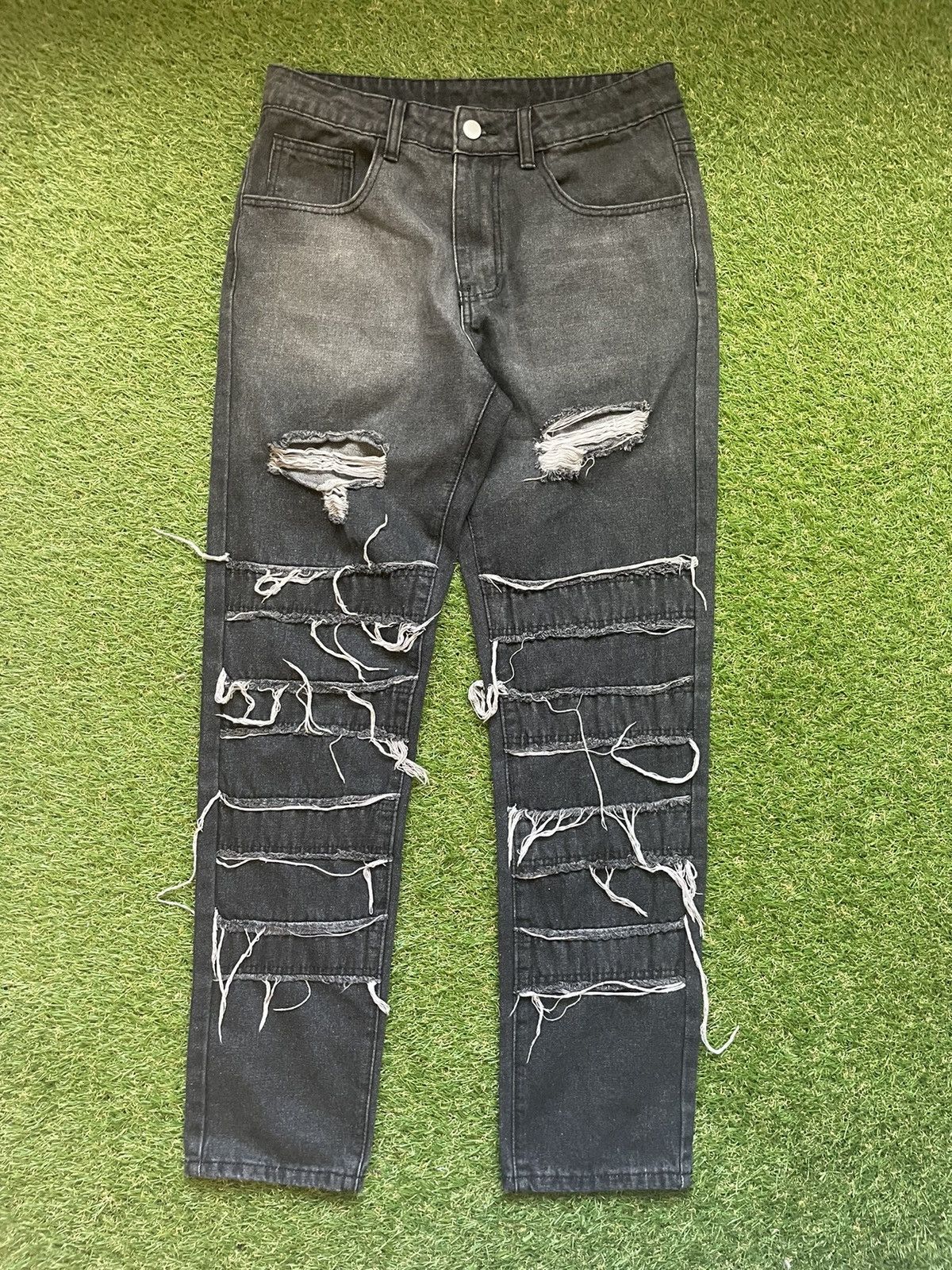 Japanese Brand × Other y2k denim pants Size US 30 / EU 46 - 1 Thumbnail