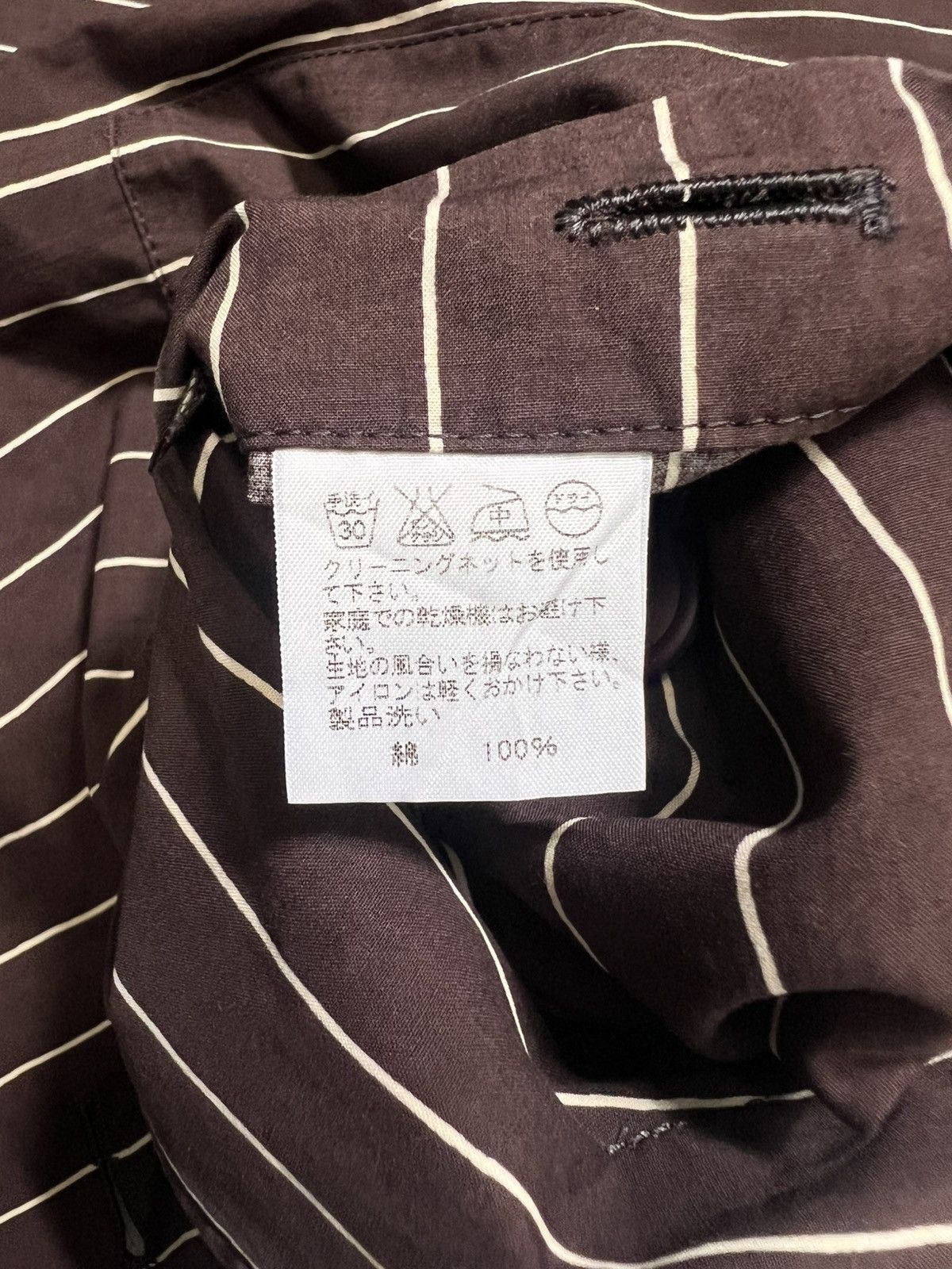 Issey Miyake Issey Miyake Men - Cinch Back Stripe Blazer Size US M / EU 48-50 / 2 - 15 Thumbnail