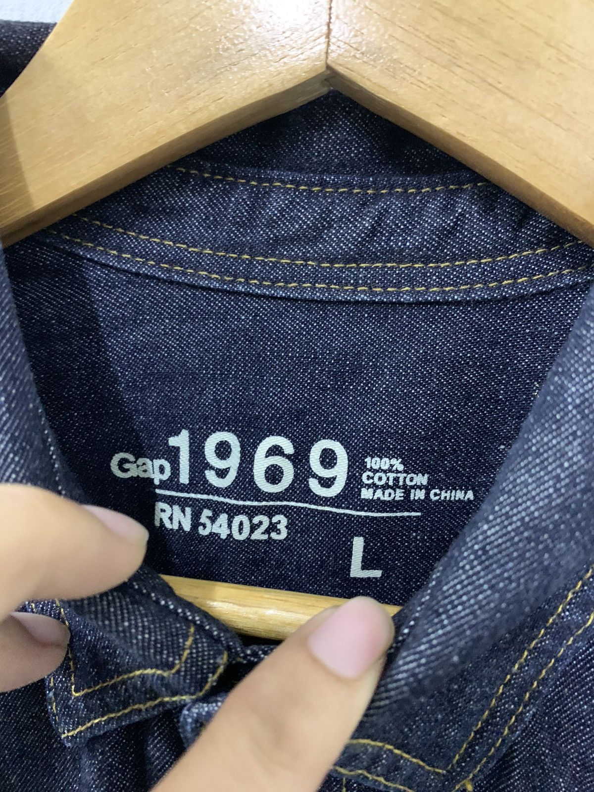 Gap GAP Denim Classic Worker Rinse Size US L / EU 52-54 / 3 - 3 Thumbnail