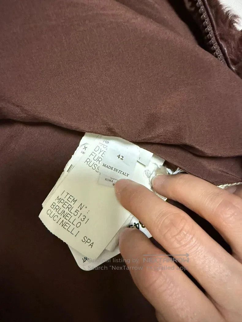 Brunello Cucinelli Brunello Cucinelli Astrakhan Fur Jacket. Size US M / EU 48-50 / 2 - 5 Thumbnail