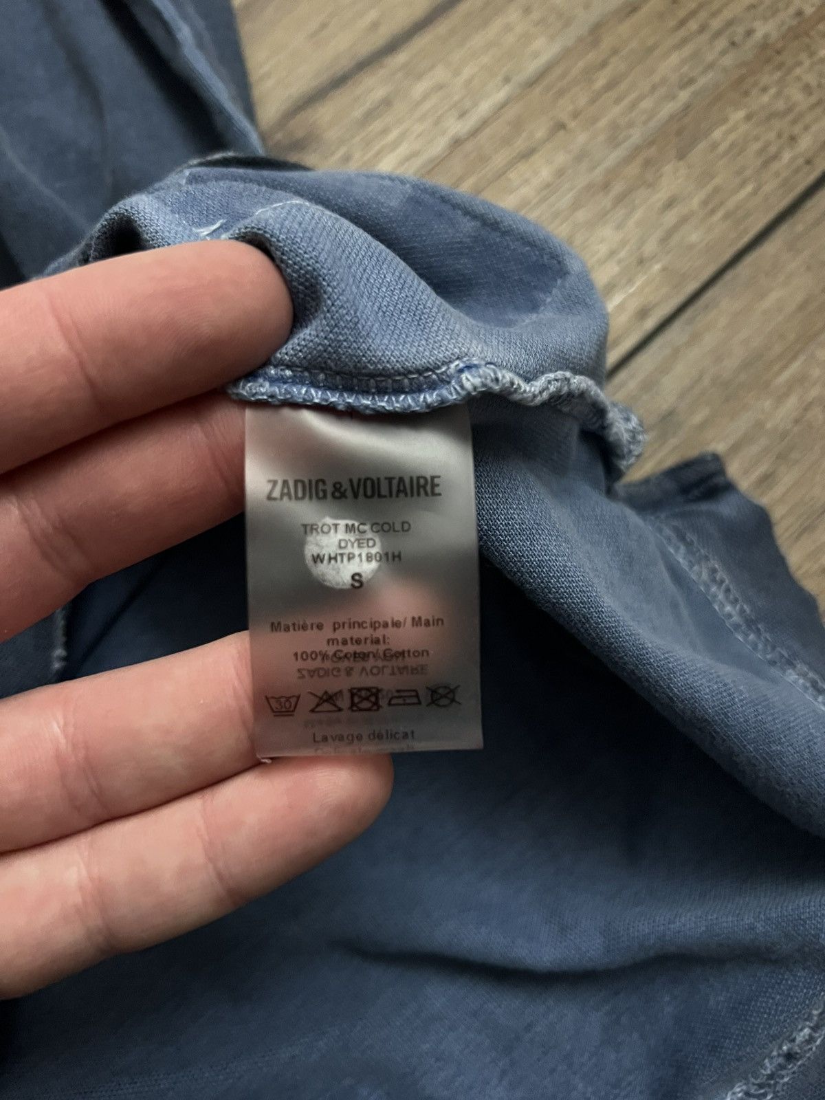 Zadig & Voltaire Zadig & Voltaire Rare Washed Polo Shirt Size US M / EU 48-50 / 2 - 7 Thumbnail