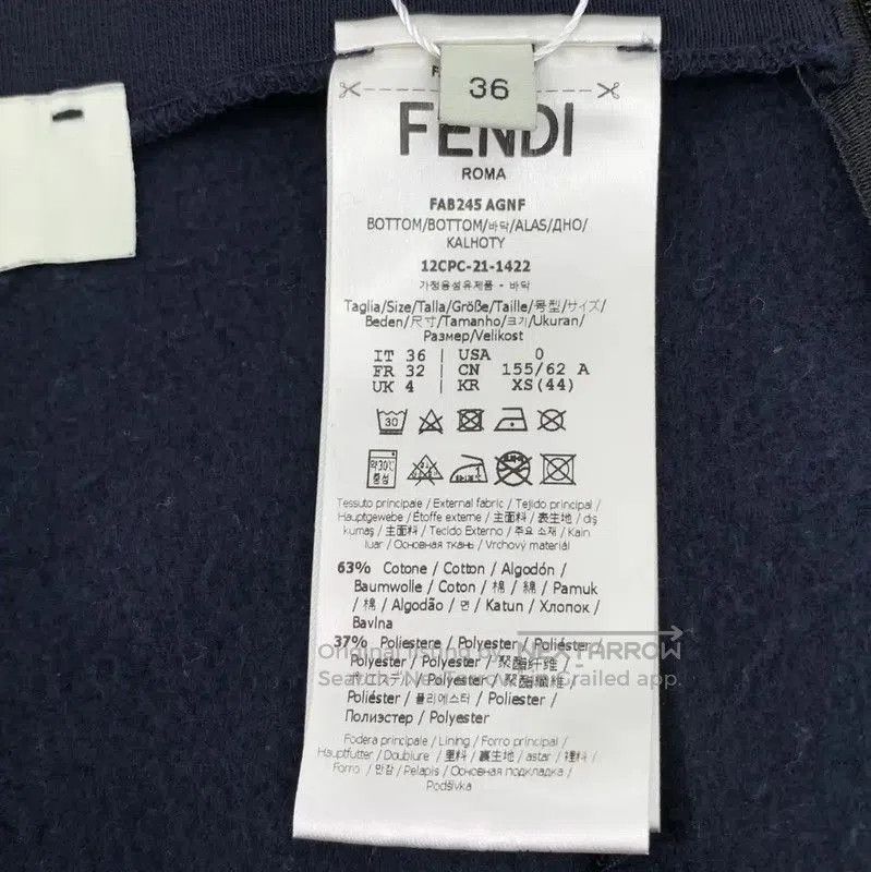 Fendi Fendi Women's XS Navy Casual Pants . Size 22" - 7 Thumbnail