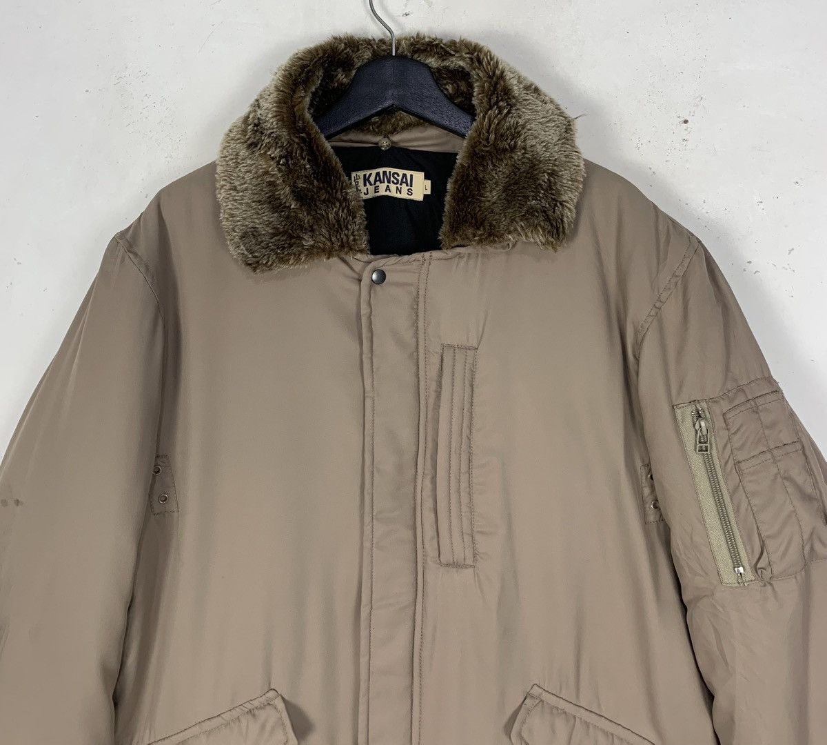 Kansai Yamamoto kansai Jeans JapaneseBrand Outdoor Streetwear Jacket Size US L / EU 52-54 / 3 - 3 Thumbnail