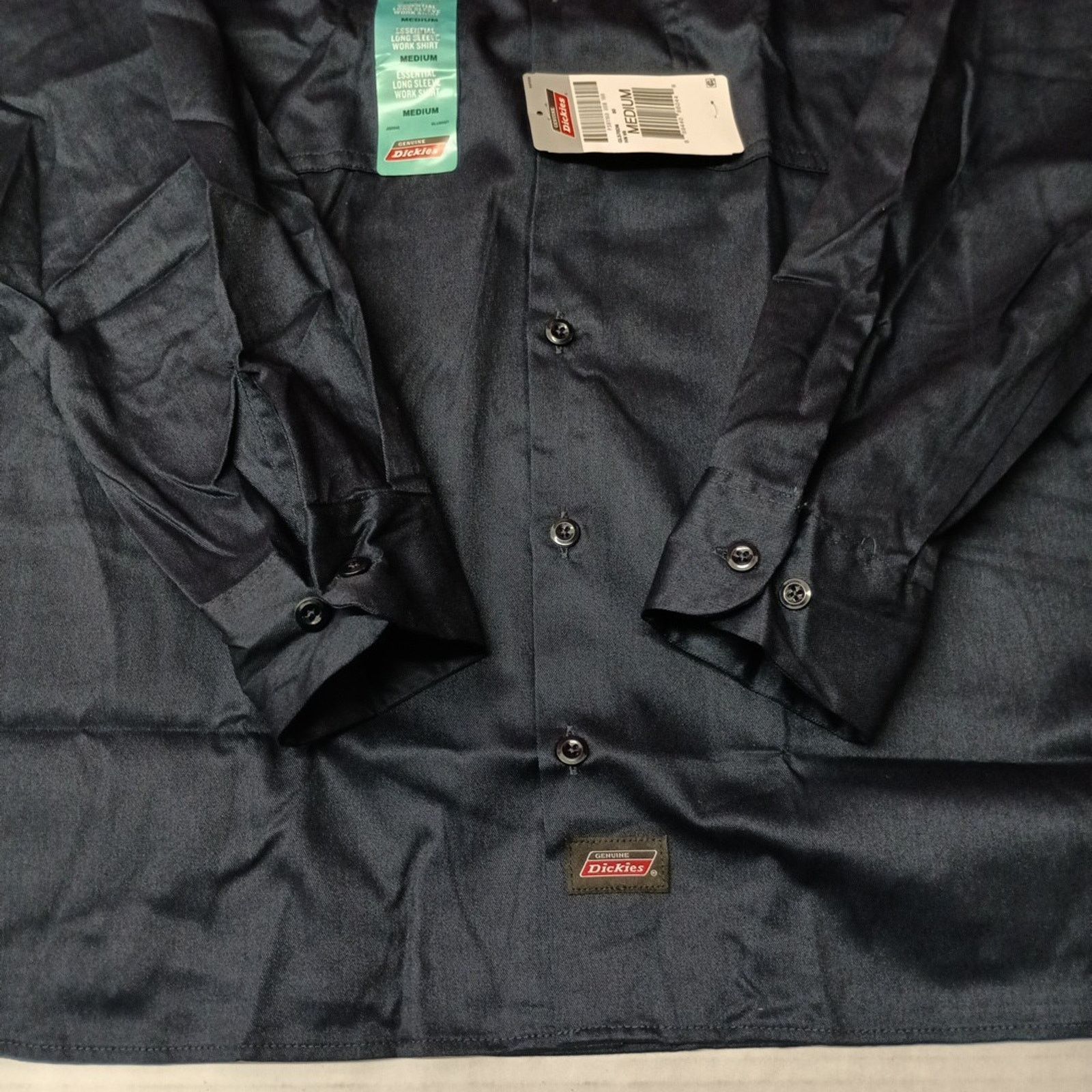 Dickies Dickies Essential Work Shirt Men's Size M Blue Temp Control Size US M / EU 48-50 / 2 - 2 Thumbnail