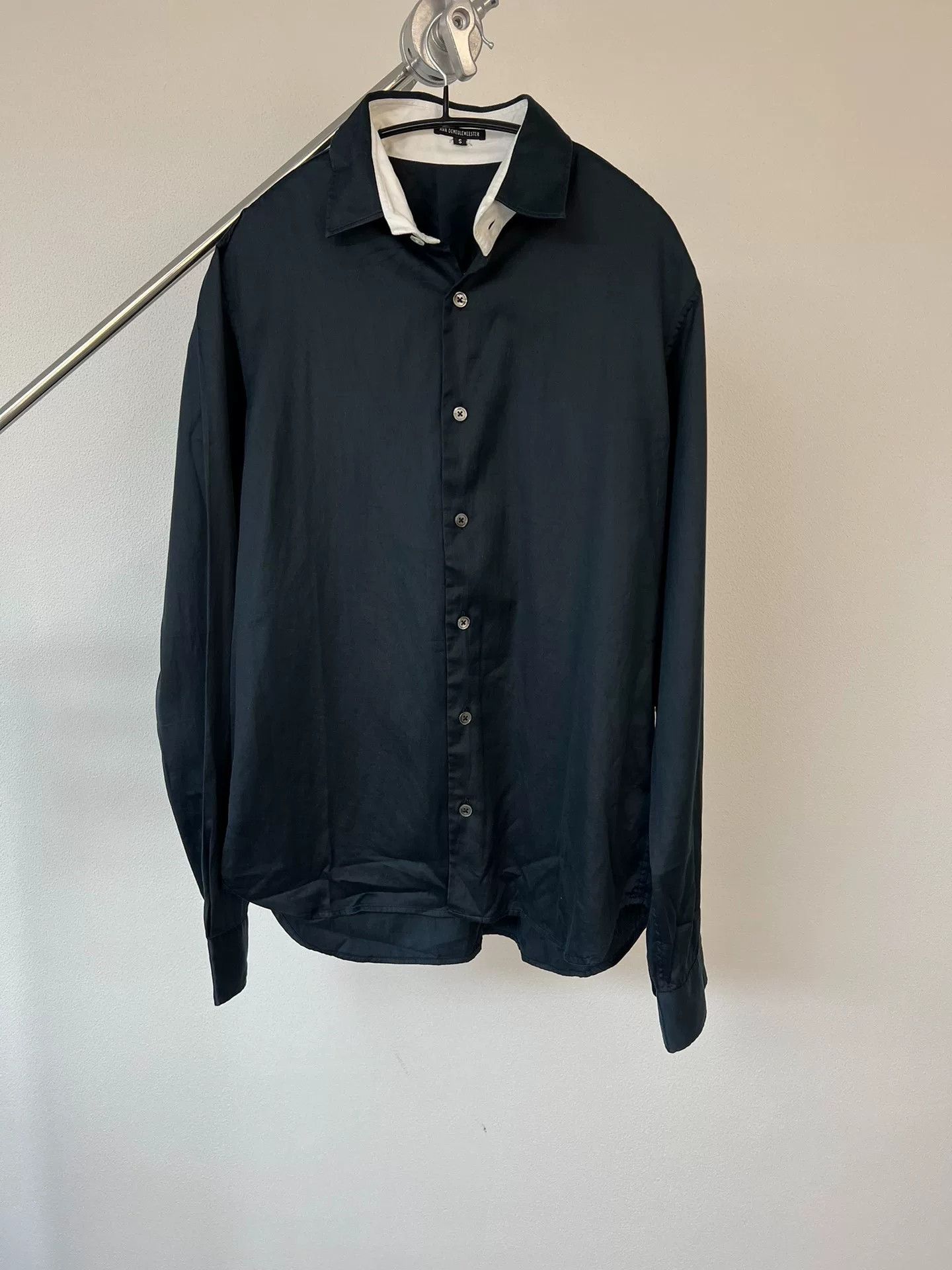 Ann Demeulemeester Ann Demeulemeester Color-blocked Shirt Size US S / EU 44-46 / 1 - 1 Thumbnail