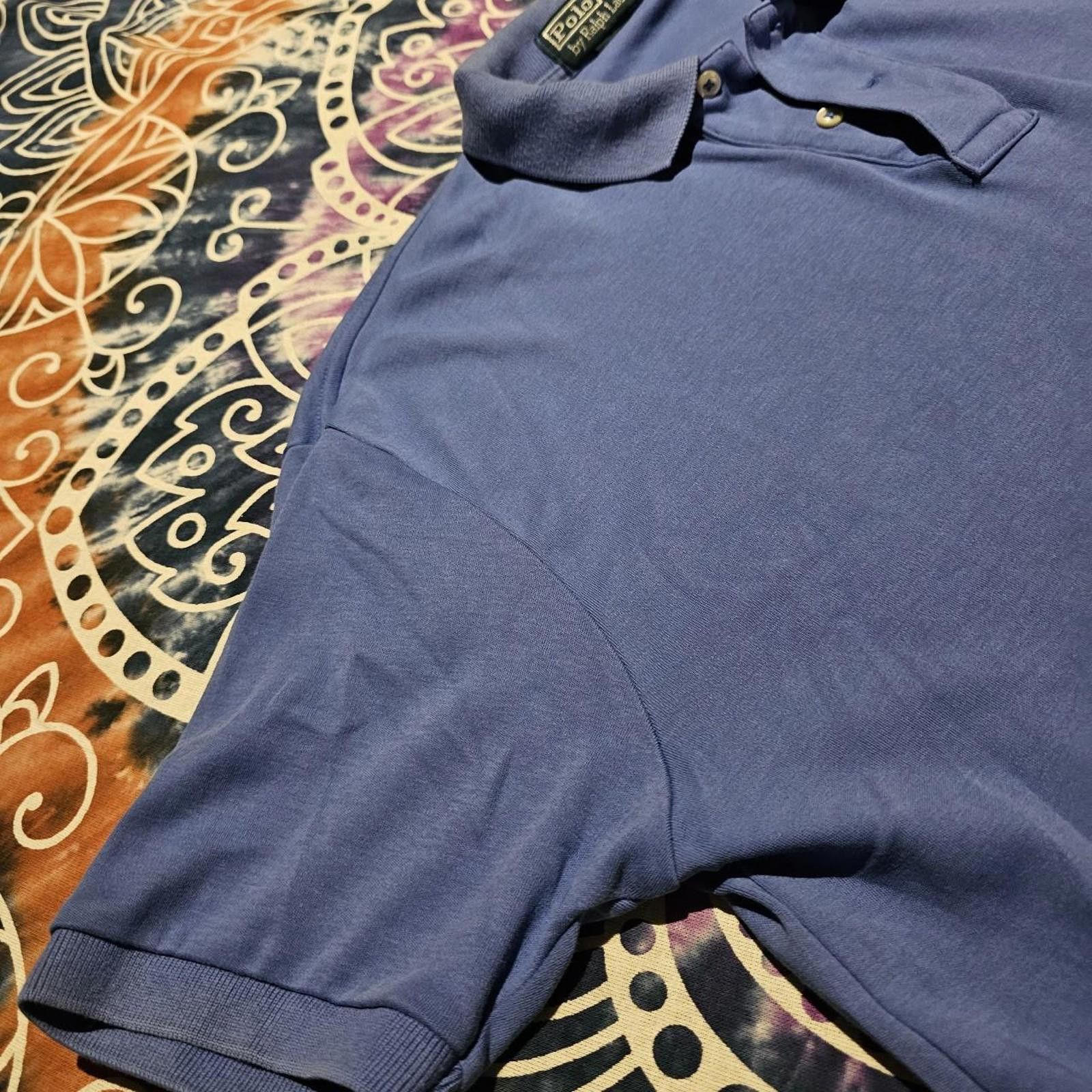 Polo Ralph Lauren Polo Ralph Lauren Men's Blue Polo-shirt Size US M / EU 48-50 / 2 - 5 Thumbnail