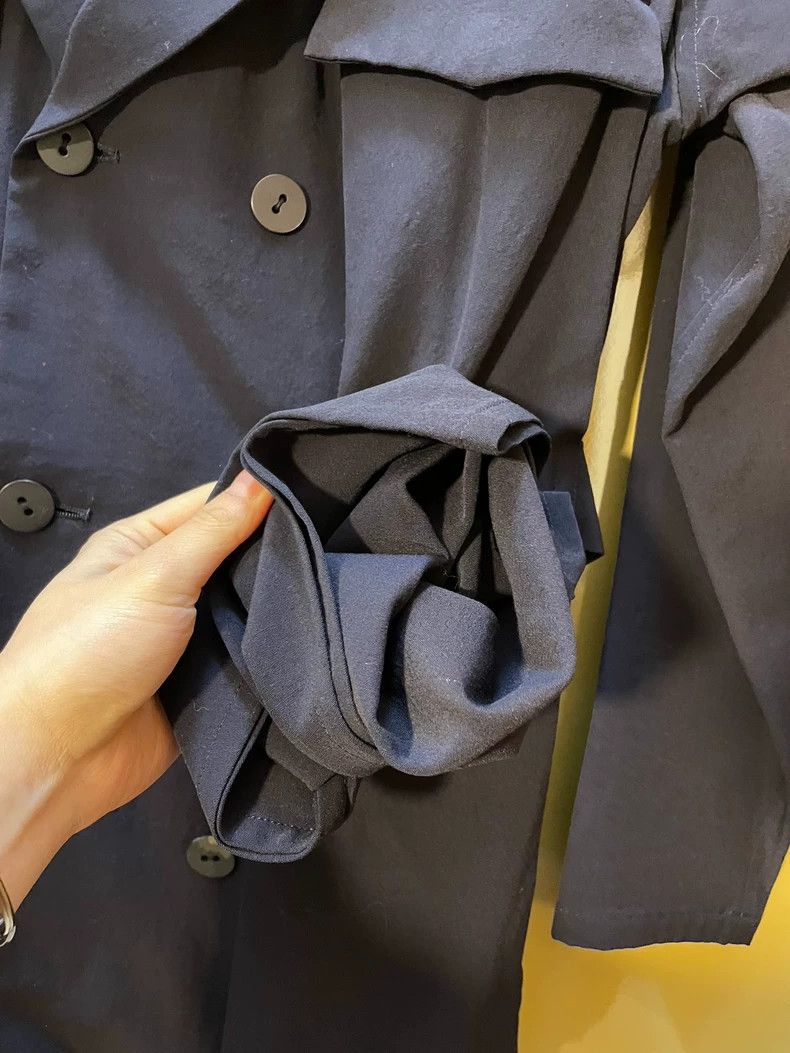 Yohji Yamamoto Yohji Yamamoto 87AW Origami Stamens Coat Size M / US 6-8 / IT 42-44 - 4 Thumbnail