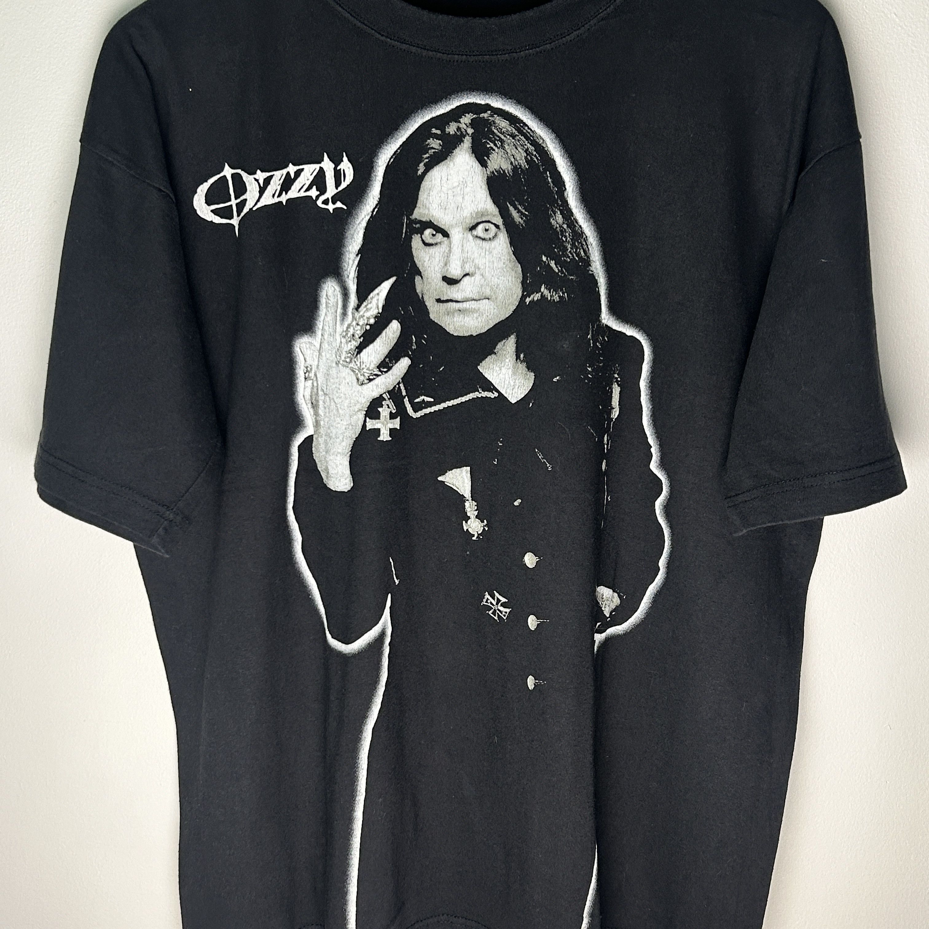 Band Tees Vintage Ozzy Osbourne 90's Band T-shirt Size US XL / EU 56 / 4 - 3 Thumbnail