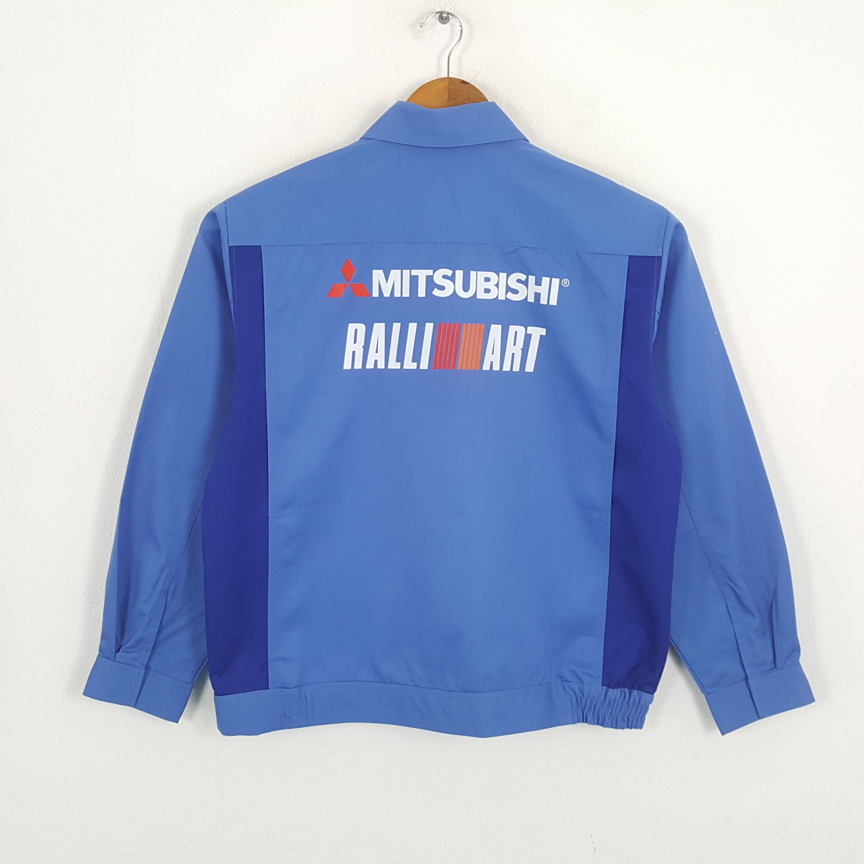 Japanese Brand × Vintage Vintage MITSUBISHI RALLI ART Japanese Racing Custom Jacket Size US L / EU 52-54 / 3 - 1 Thumbnail