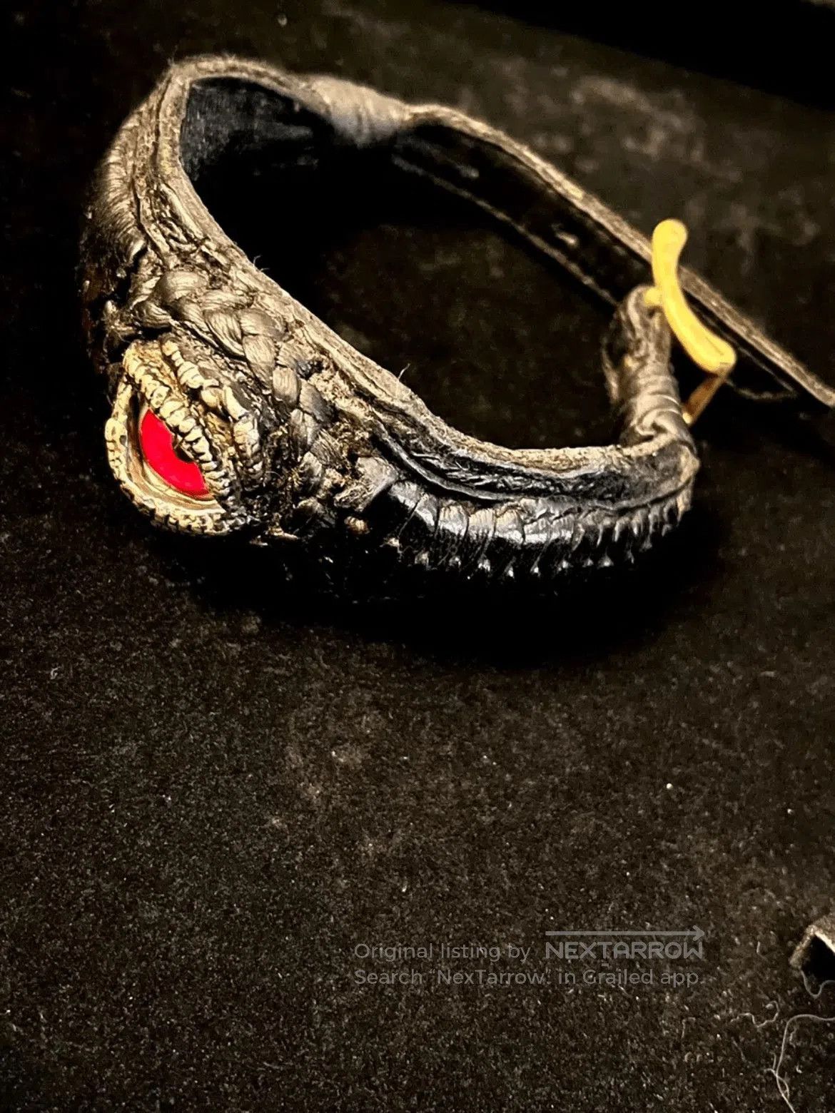 KMRii KMRii Eye Ball Leather Bracelet. Size ONE SIZE - 3 Thumbnail