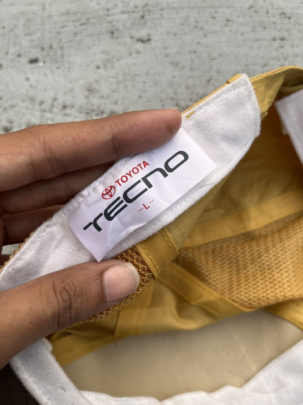 Japanese Brand Japanese Toyota Tecno Hat Vintage Y2K Racing Size ONE SIZE - 5 Thumbnail