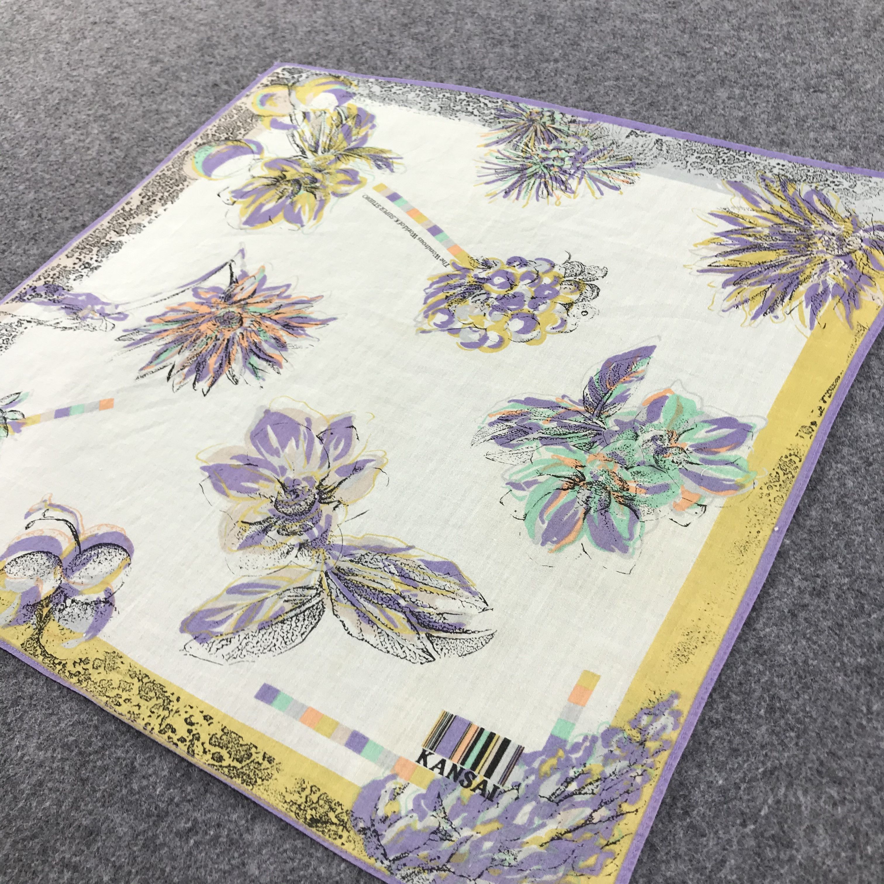 Kansai Yamamoto Kansai Handkerchief Neckerchief Bandana H313 Size ONE SIZE - 5 Thumbnail