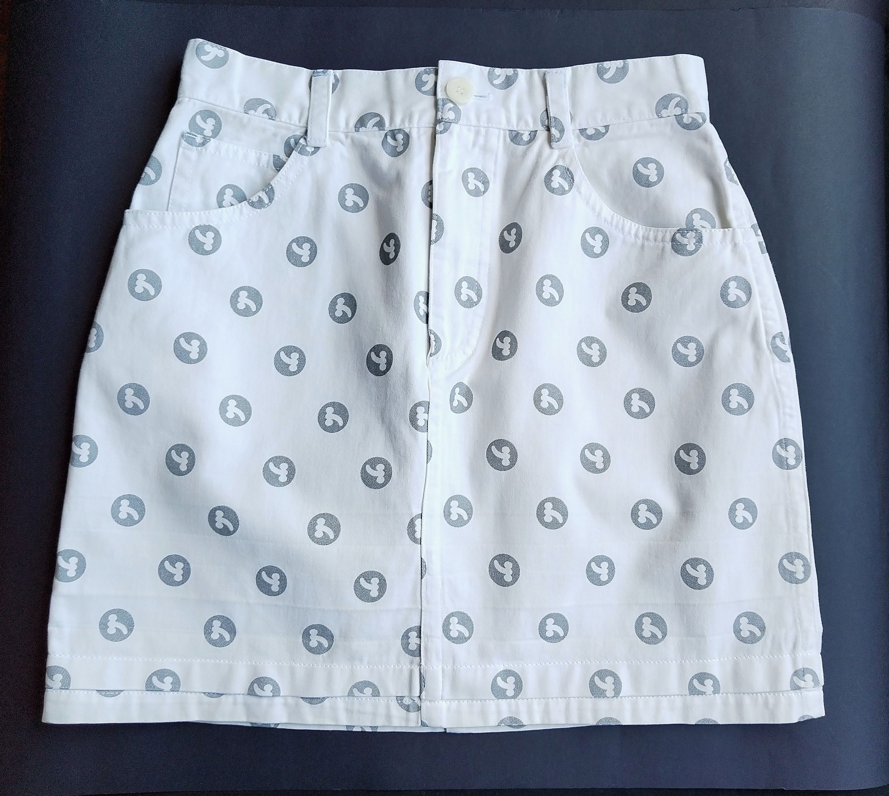 Hysteric Glamour Mini d*cks print mini skirt Size 26" / US 2 / IT 38 - 4 Thumbnail