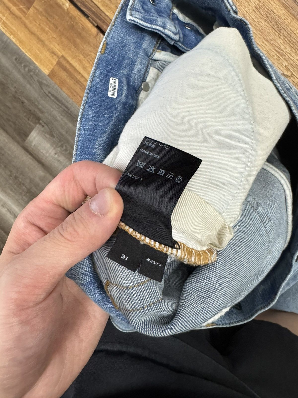 Amiri Amiri MX1 Size US 31 - 8 Thumbnail