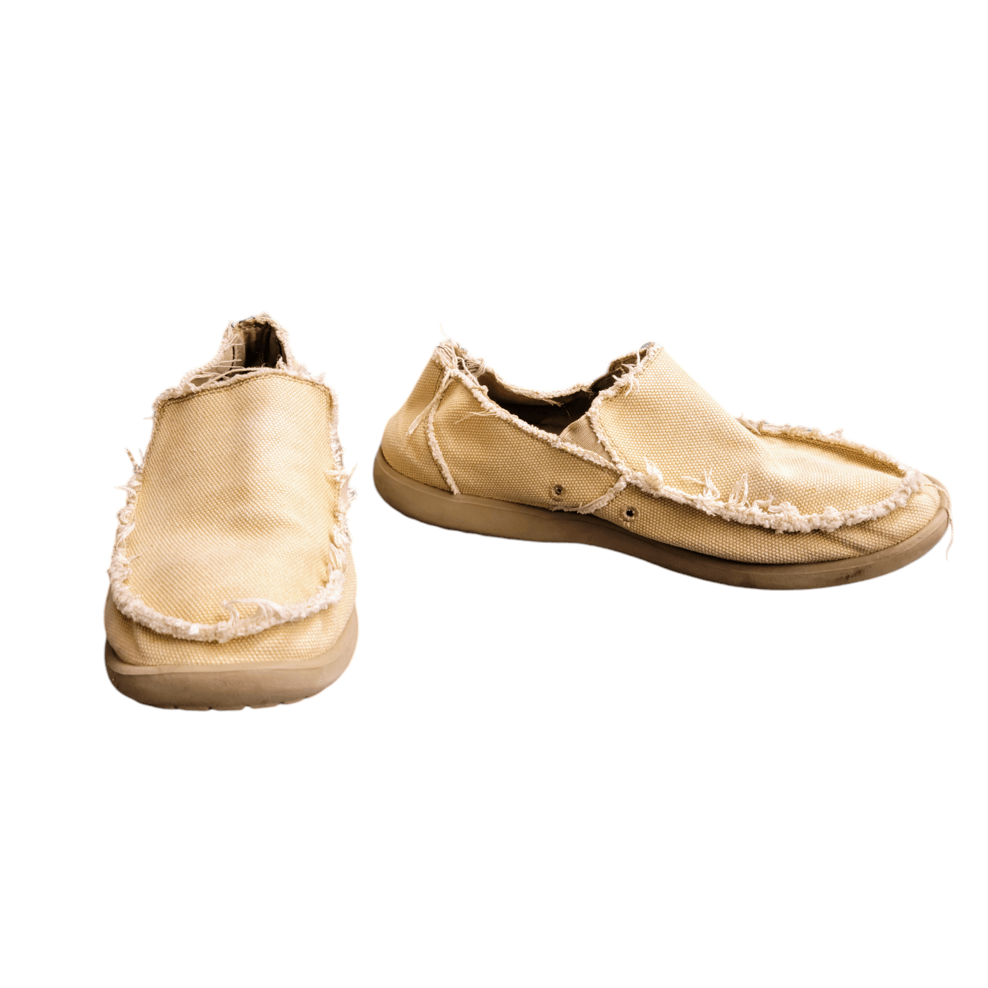 Crocs Crocs 10128 Santa Cruz Slip On Shoes Loafers Canvas Khaki Size US 8 / EU 41 - 14 Thumbnail