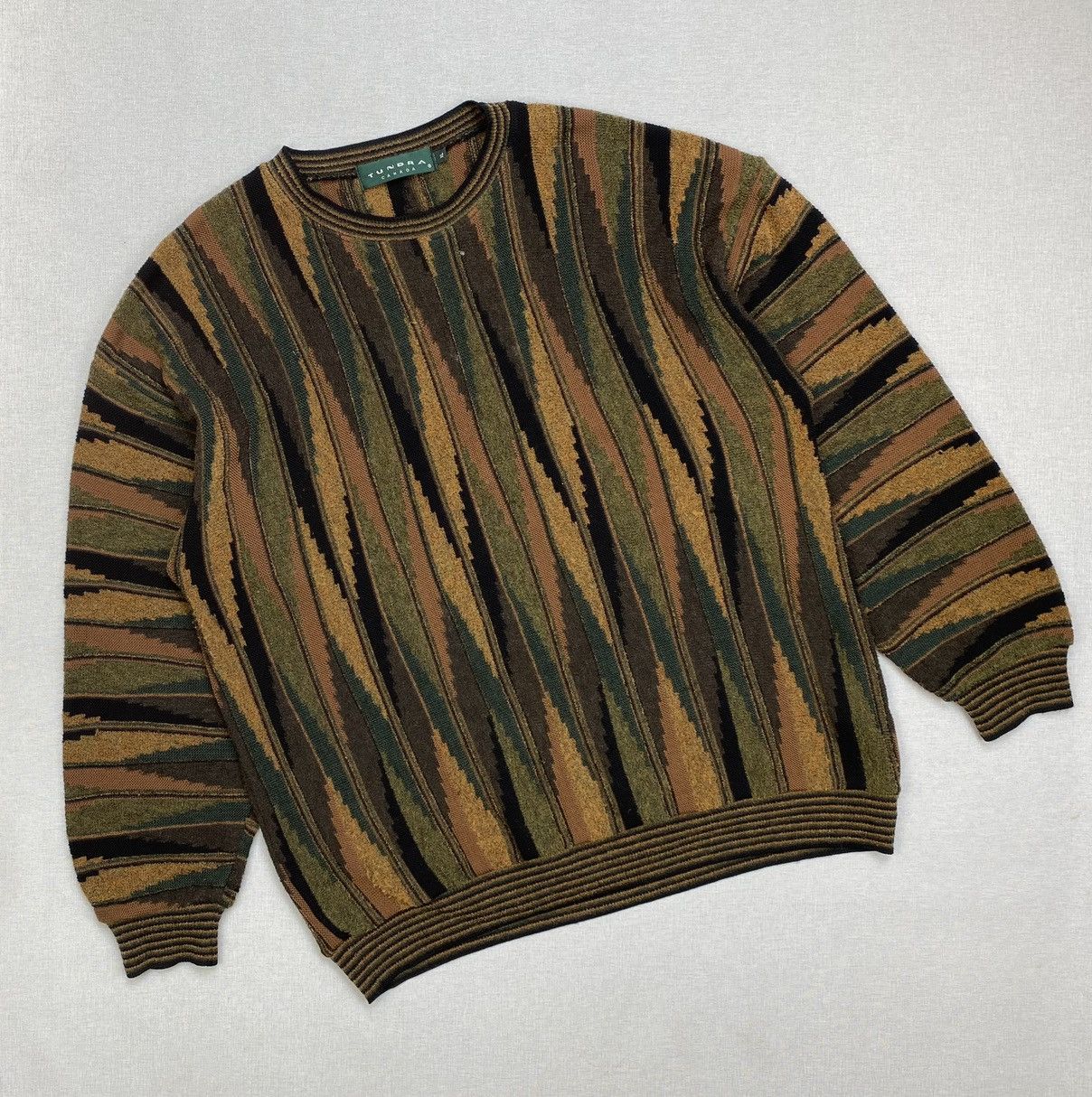 2 Men’s vtg outlet Tundra coogi Sweaters sz XL