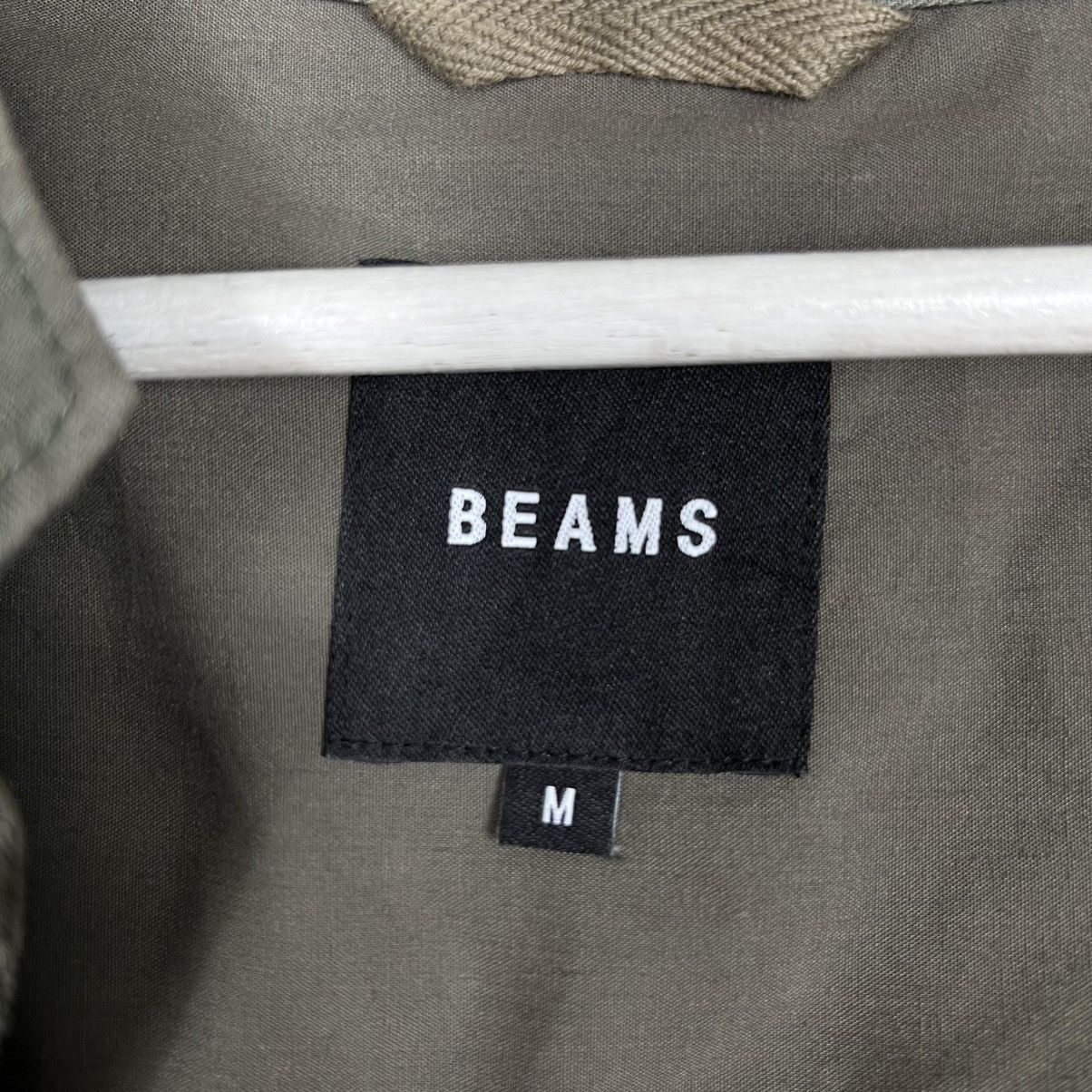 Beams Plus 🔥 BEAMS MANDARIN MILITARY SHIRTS JACKET Size US M / EU 48-50 / 2 - 13 Thumbnail