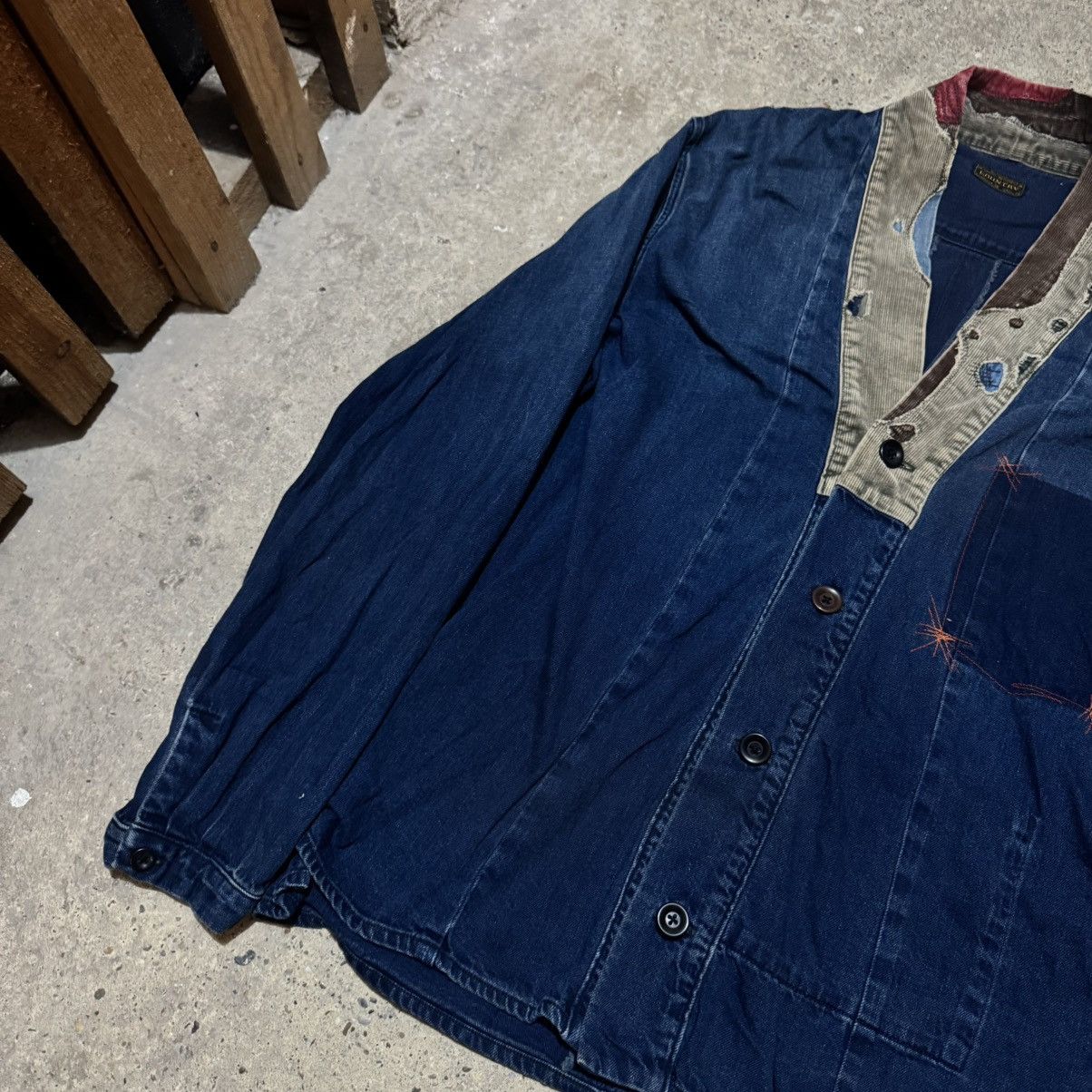 Kapital Kountry Kapital KOUNTRY Denim Reconstructed niragi Size US XXL / EU 58 / 5 - 3 Thumbnail