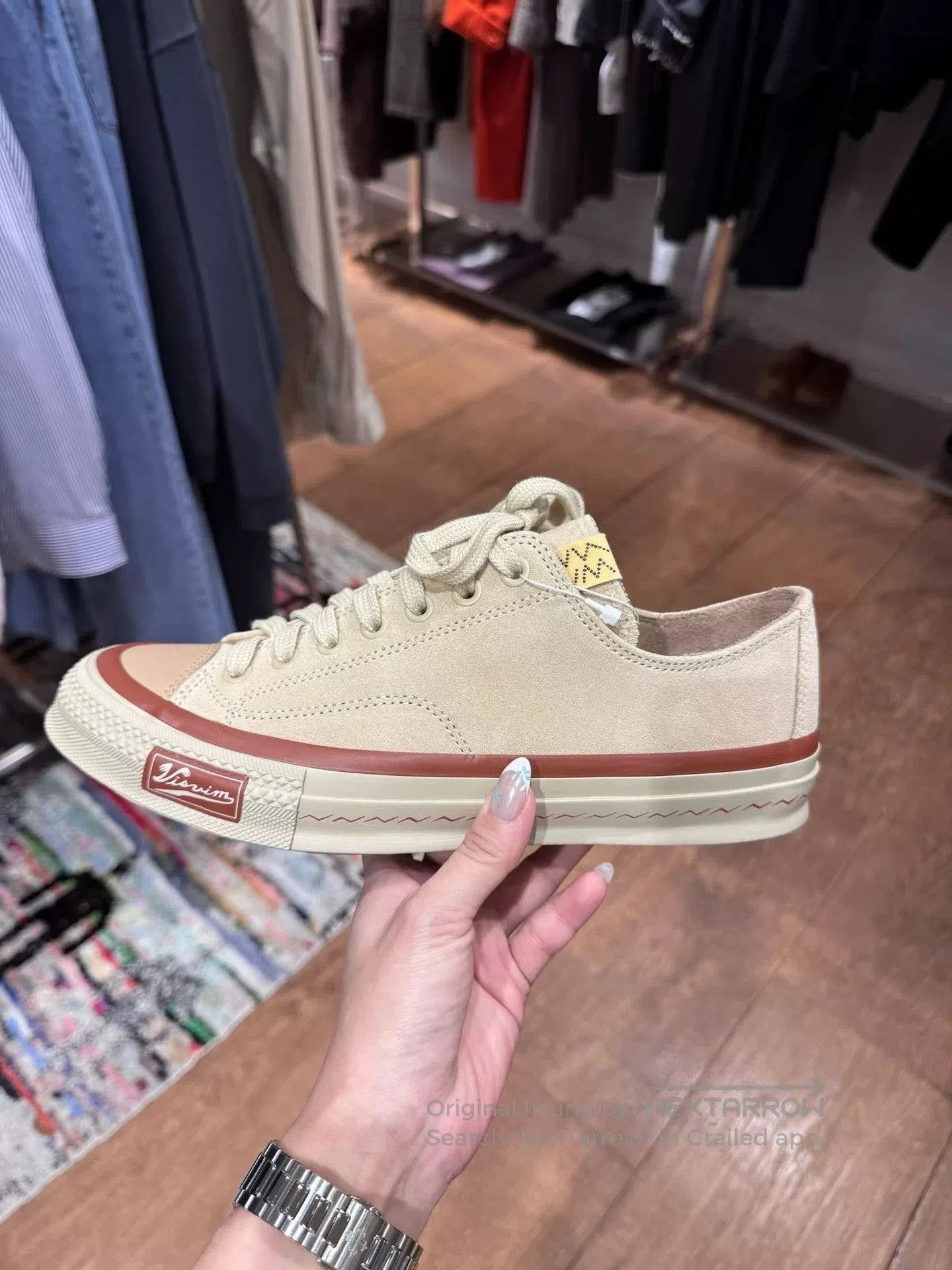 Visvim visvim skagway low suede canvas sneakers. Size US 10.5 / EU 43-44 - 5 Thumbnail