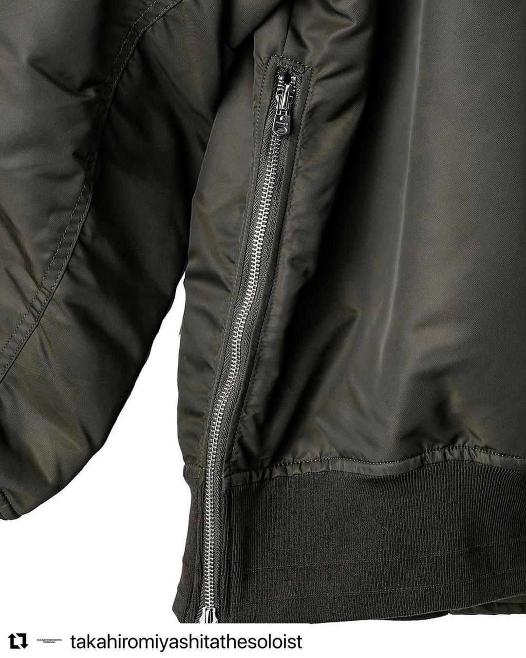 Takahiromiyashita The Soloist. Fukuoka 3rd Anniversary 2-way bomber jacket Size US S / EU 44-46 / 1 - 5 Thumbnail