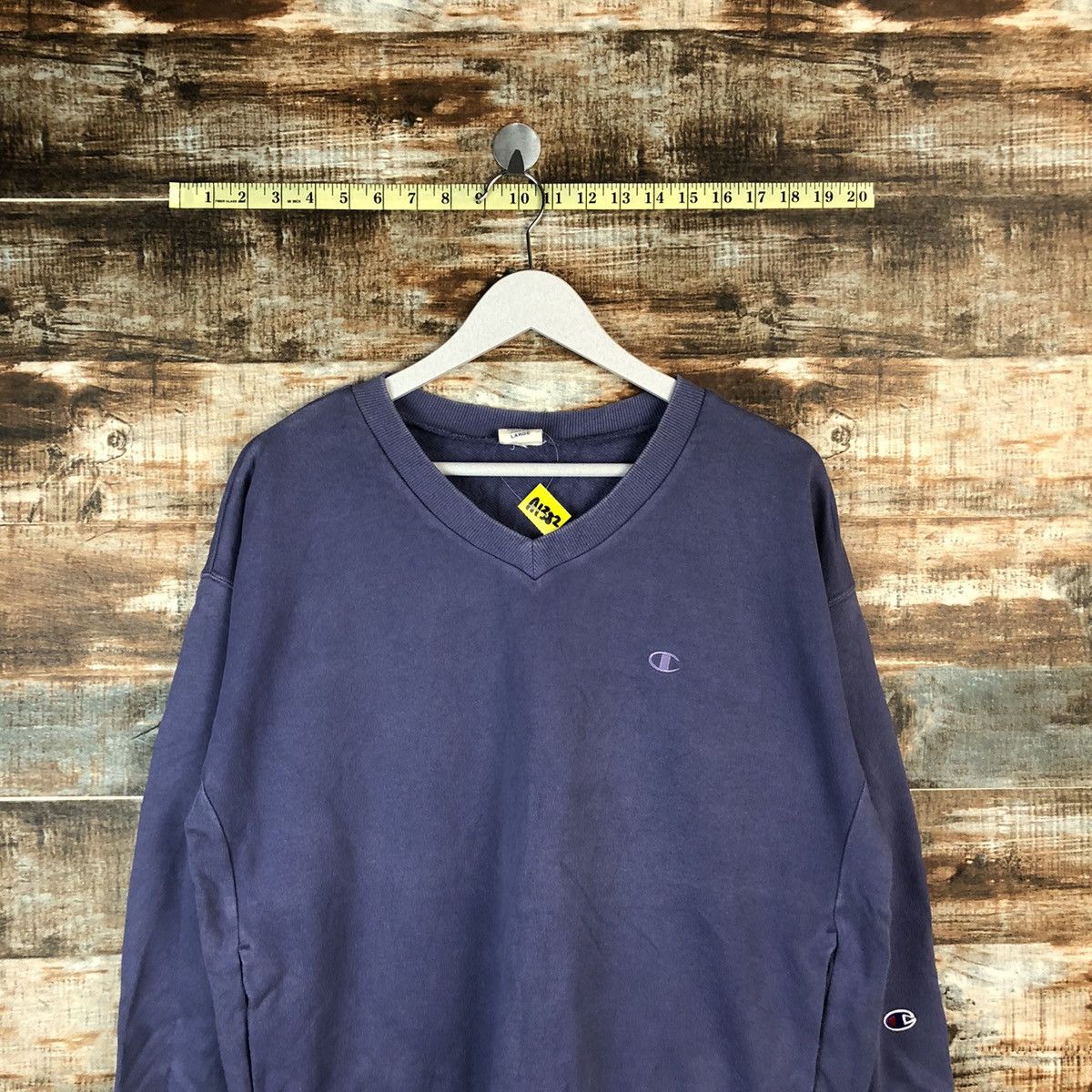 Champion Champion Purple Sweatshirt vintage #A1382 Size US L / EU 52-54 / 3 - 2 Thumbnail