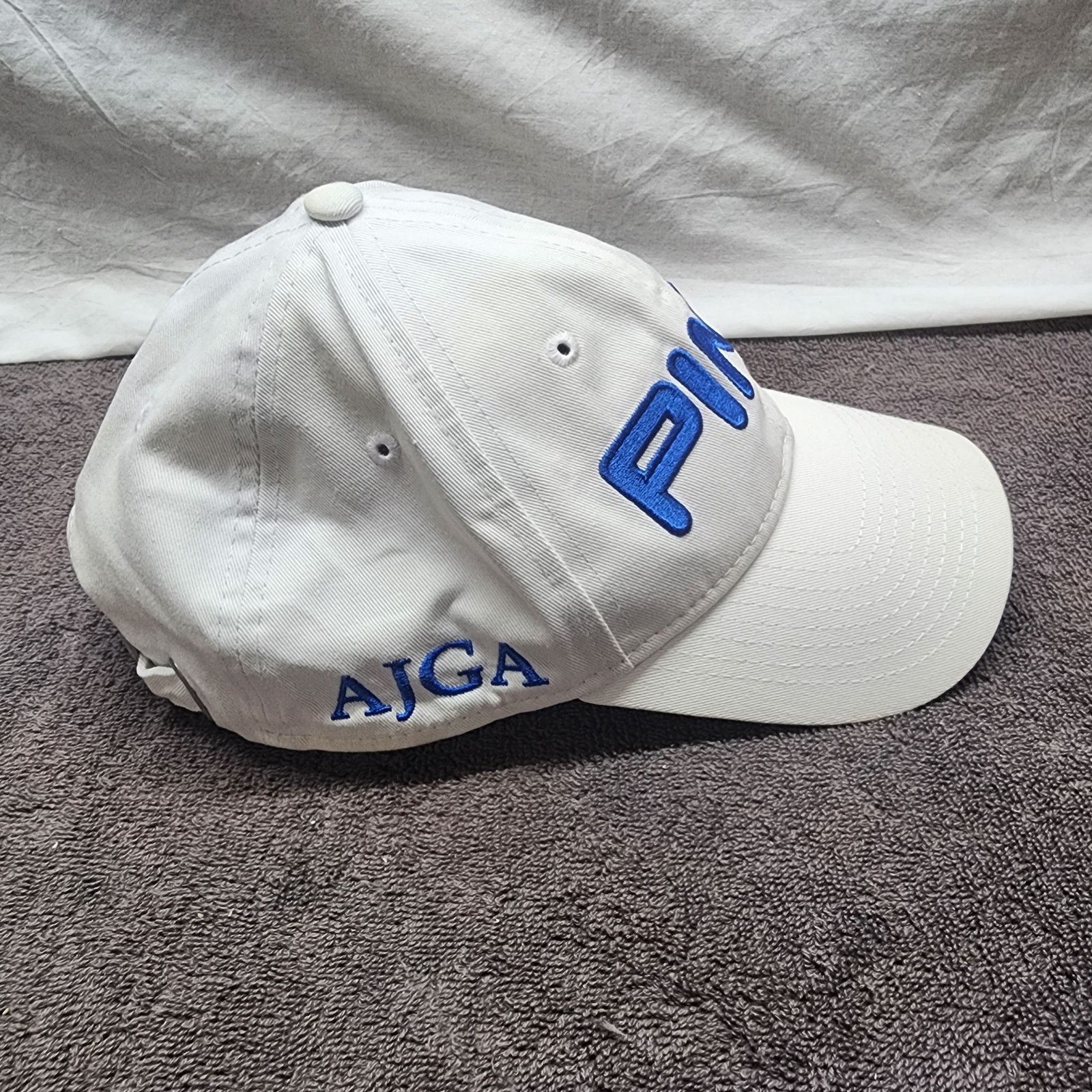 New Era Ping white and blue adjustable hat cap new Era b47 Size ONE SIZE - 2 Thumbnail