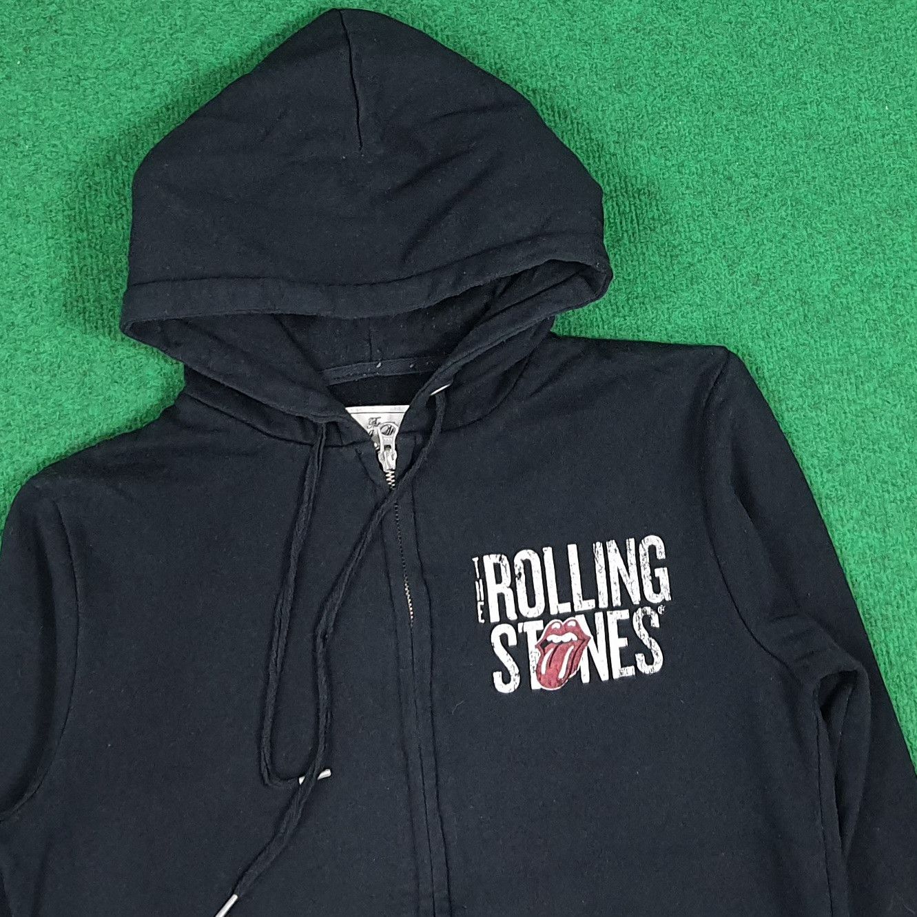 The Rolling Stones Vintage The Rolling Stones Band Double Zipper Hoodie C281N9 Size US S / EU 44-46 / 1 - 4 Thumbnail