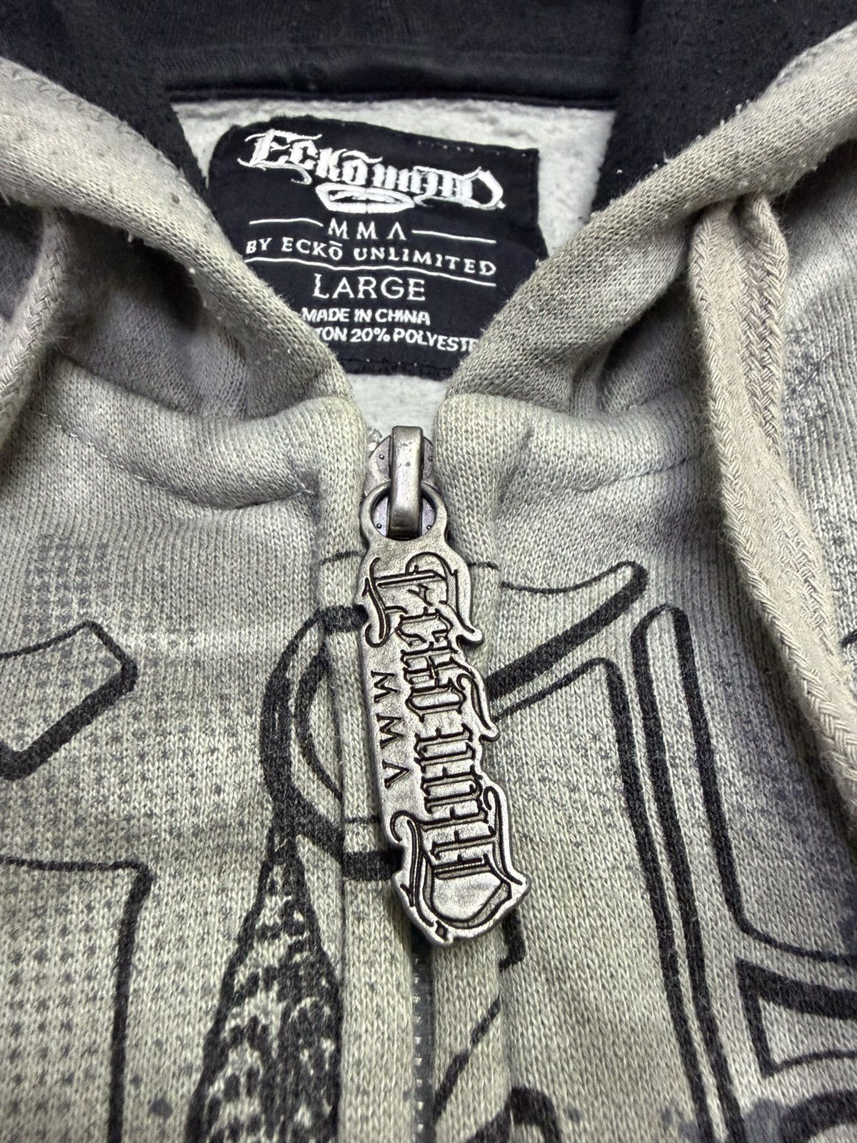 Ecko Unltd. Ecko Unltd Fullprint Zipper Hoodie Size US L / EU 52-54 / 3 - 8 Thumbnail