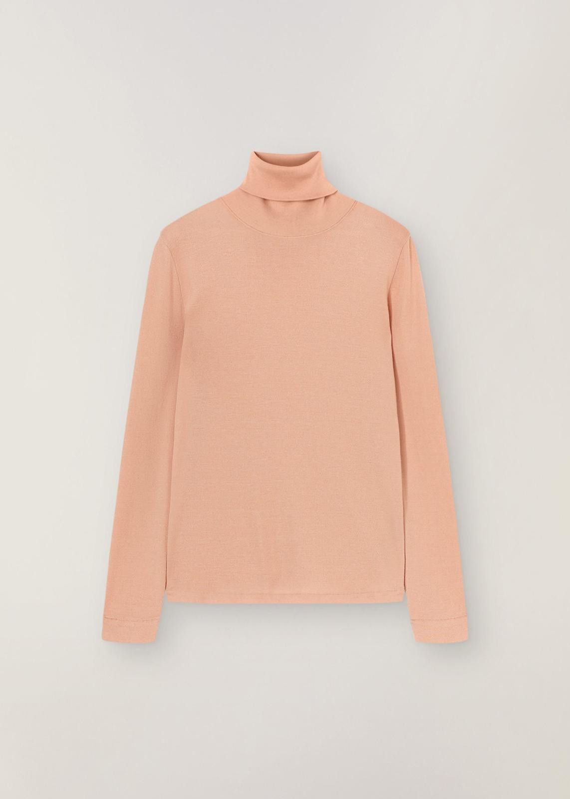 Loro Piana o1srvl11e0125 Guastalla Turtleneck Sweater in Pink Size L / US 10 / IT 46 - 1 Thumbnail