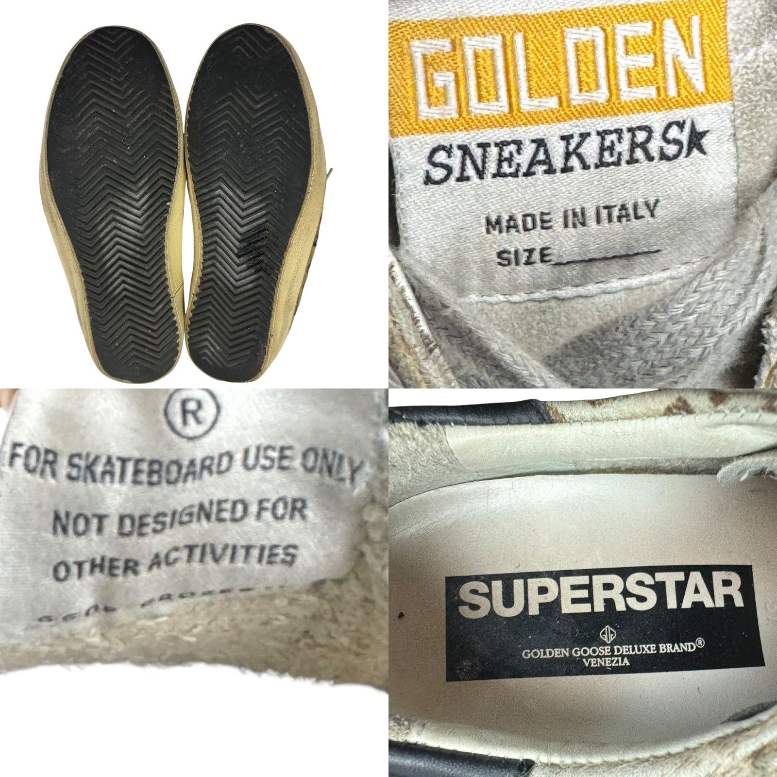 Golden Goose VINTAGE: No, Golden Goose Superstar Snow Leopard Print Distressed Sneakers Womens Size 37EU Sneakers Size US 7 / IT 37 - 8 Thumbnail