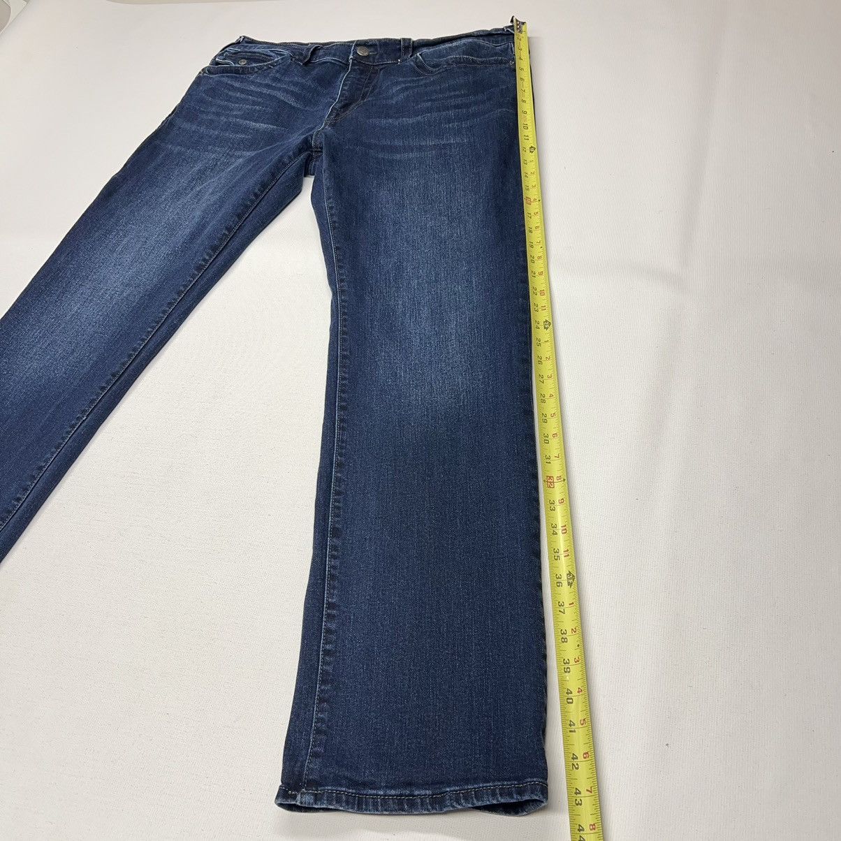 True Religion True Religion Jeans Blue Ricky Relaxed Straight Denim Flap Size US 36 / EU 52 - 17 Thumbnail