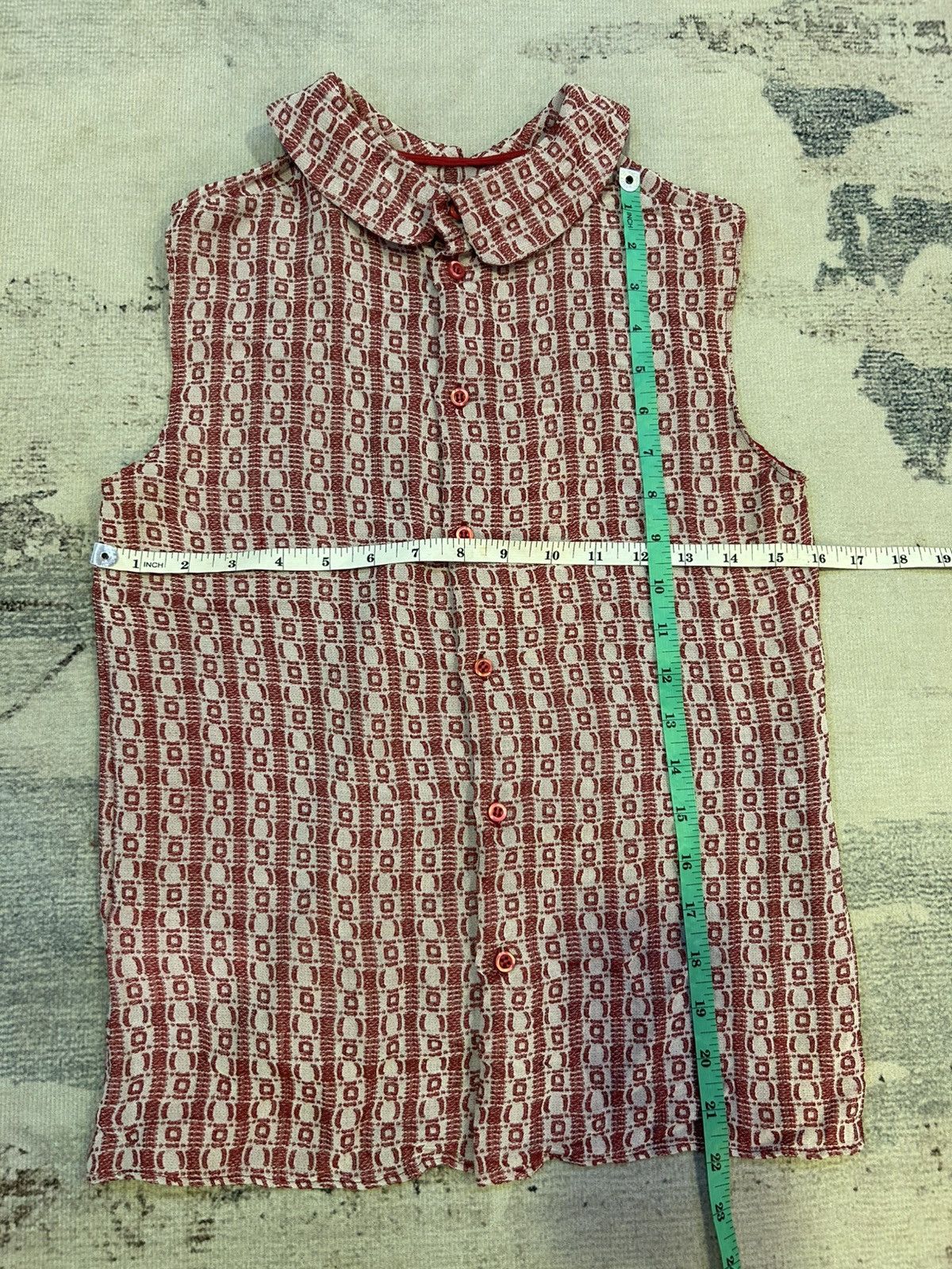 Miu Miu Miu Miu Sleeveless Plaid Top Size XS / US 0-2 / IT 36-38 - 10 Thumbnail