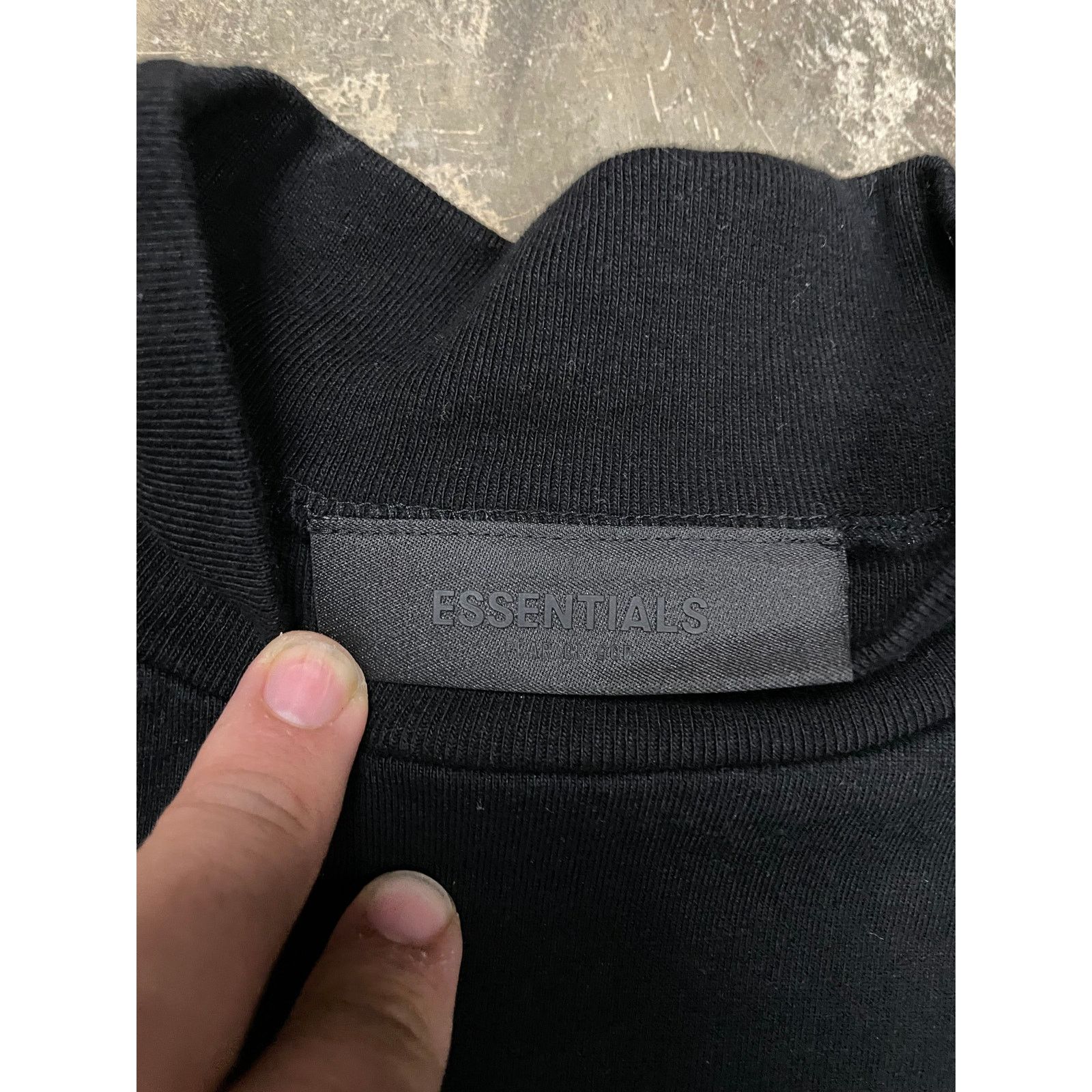 Essentials Essentials Tee Jet Black New Large With Tags Size US L / EU 52-54 / 3 - 2 Thumbnail