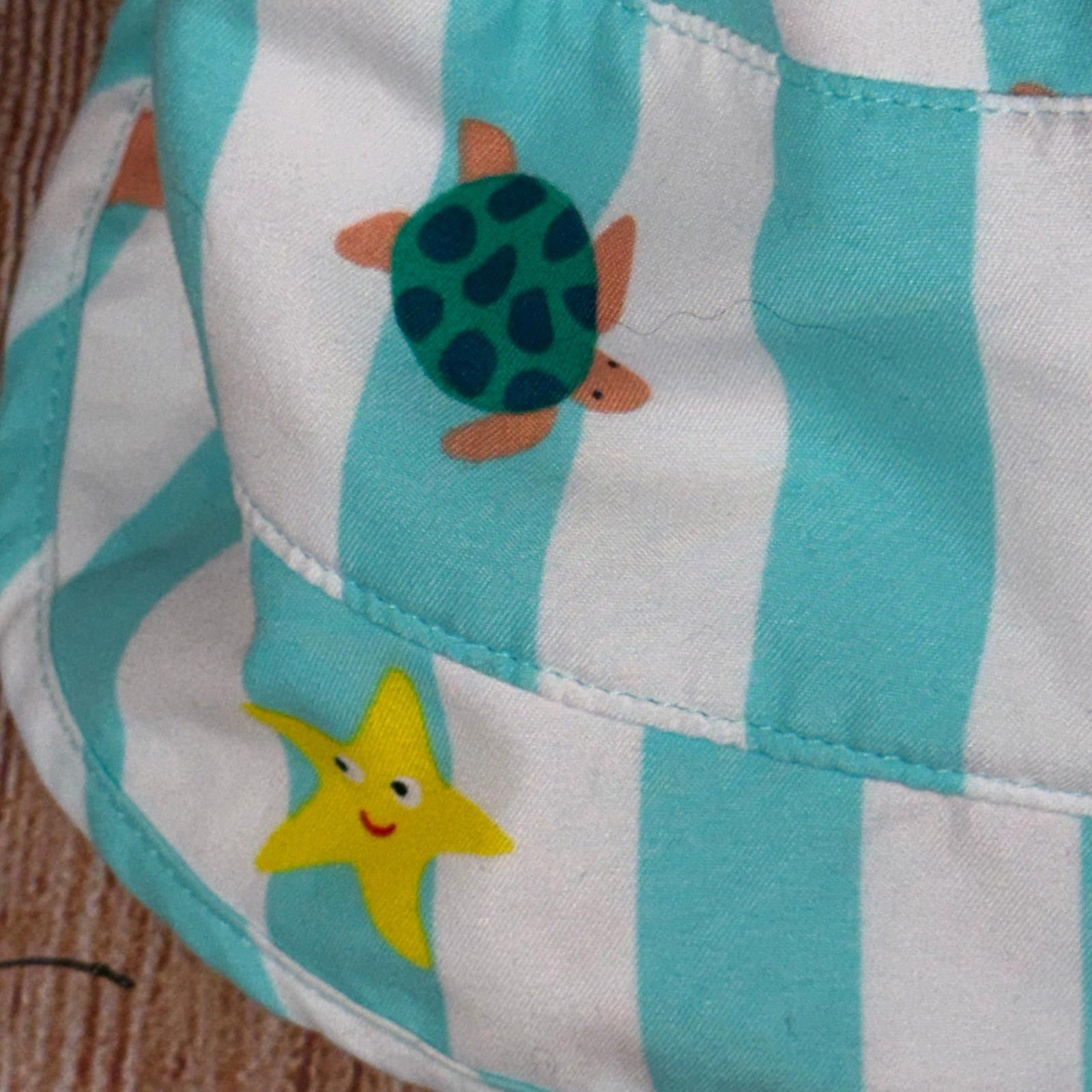Other Felton Baby 12-24 Months Sun Hat with Sea Creature Pattern Size ONE SIZE - 2 Thumbnail