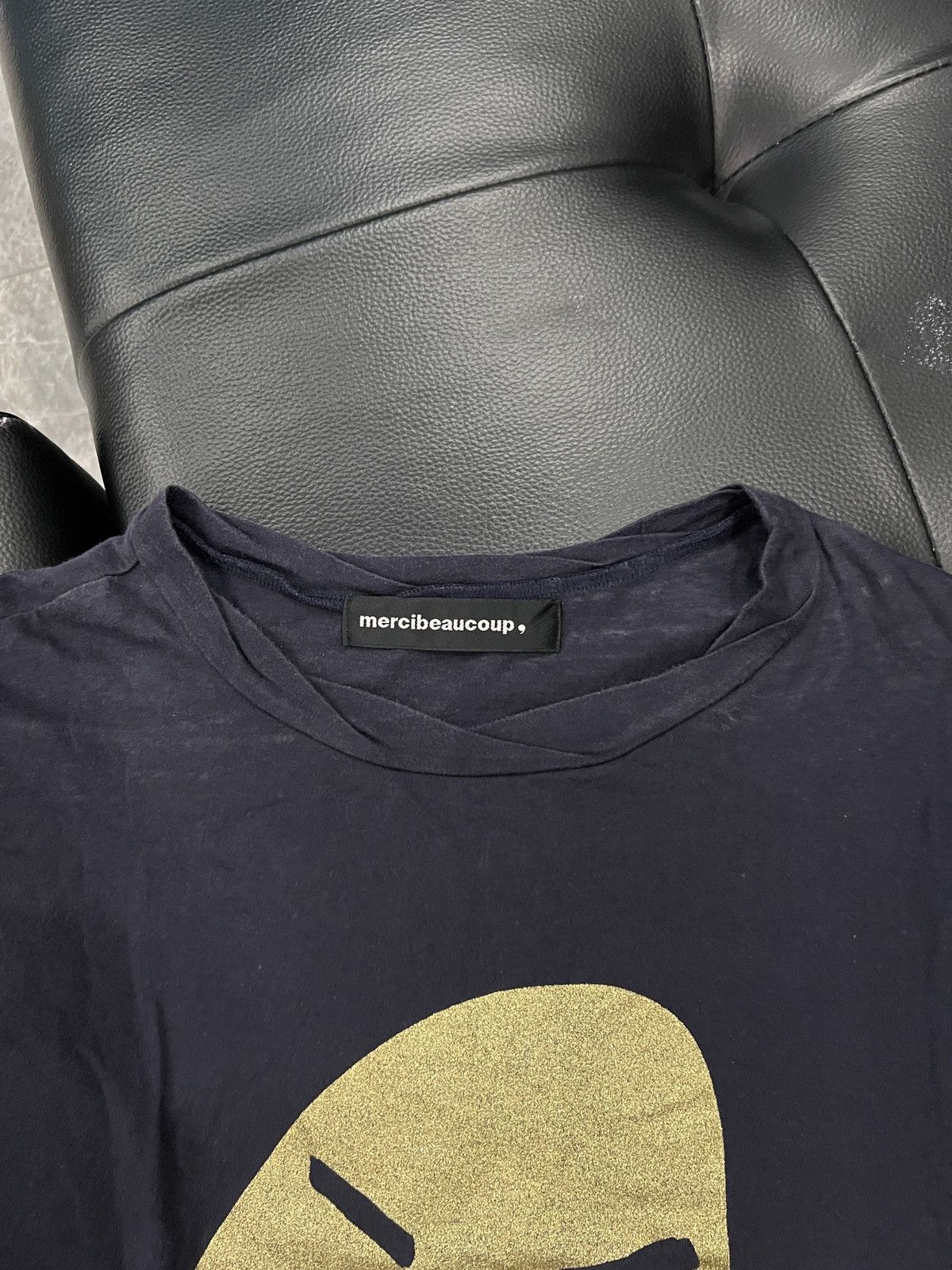 mercibeaucoup mercibeaucoup, Glitter Octopus Logo Cropped T-Shirt Size S / US 4 / IT 40 - 6 Thumbnail