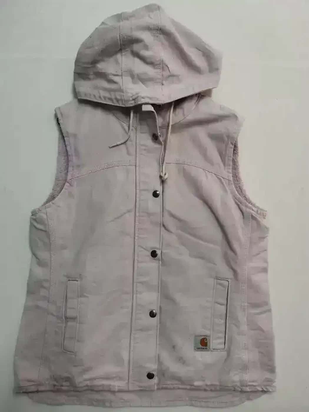 Carhartt Vintage Carhartt Hoodie Vest Size US S / EU 44-46 / 1 - 1 Thumbnail