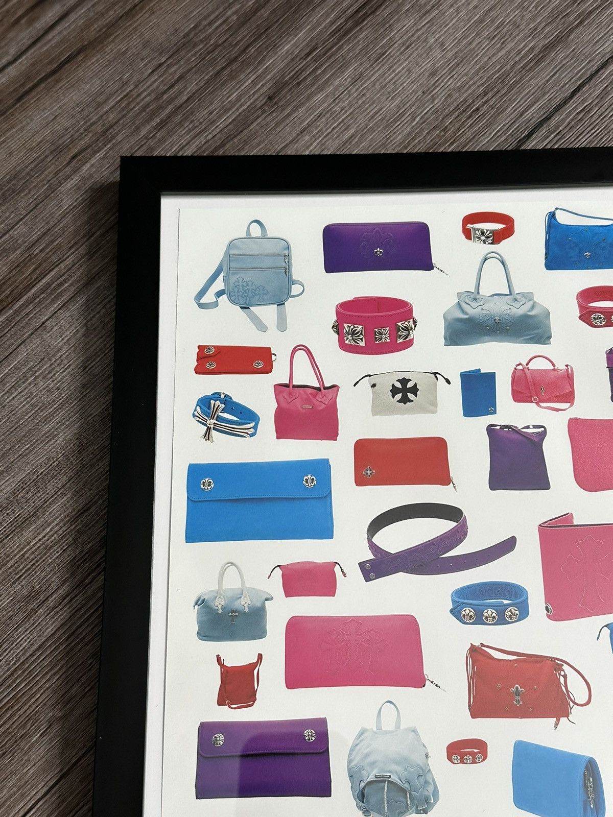 Chrome Hearts 🖤Chrome Hearts🖤 Bags 9x12 Framed Poster Size ONE SIZE - 3 Thumbnail