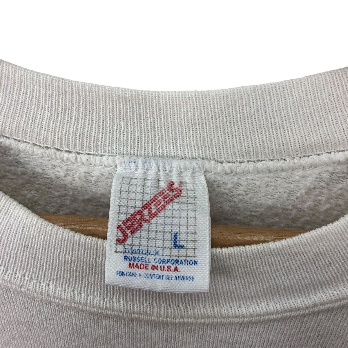 Jerzees Vintage FLORIDA Nice Embroidery Spellout Sweatshirt Size US L / EU 52-54 / 3 - 3 Thumbnail