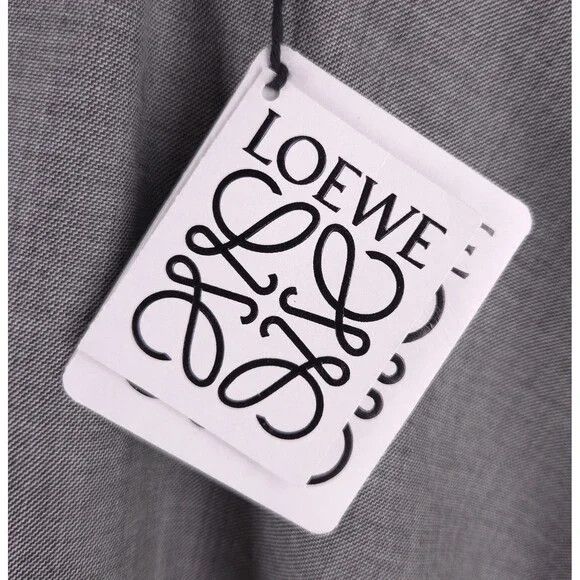 Loewe Loewe Draped Dress Size 32 XXS 00 Gray Wool $1850 Size XXS / US 00 / IT 34 - 11 Thumbnail