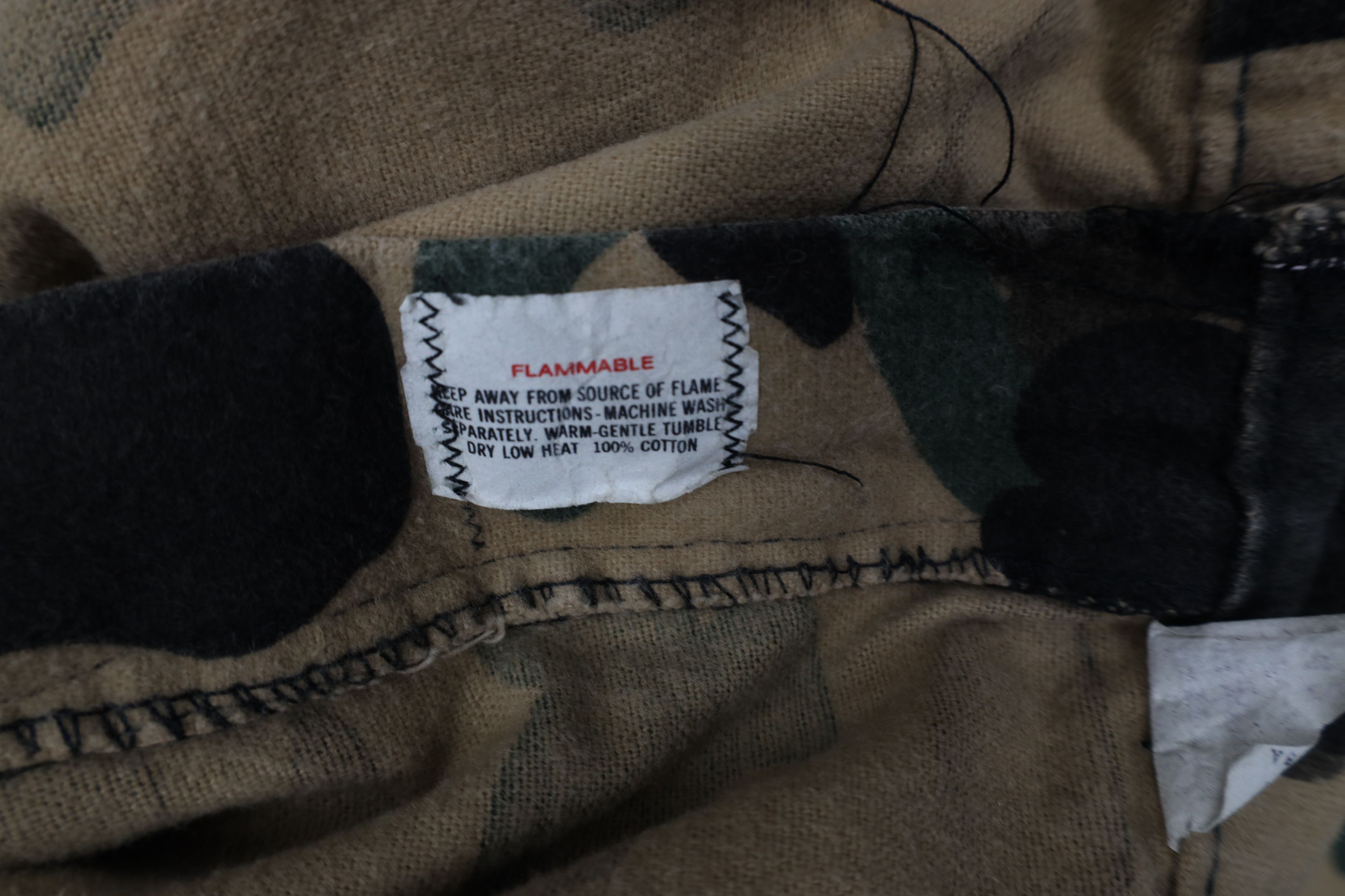 Vintage Vintage 70s Streetwear Chamois Cloth Wide Leg Pants USA Size US 42 / EU 58 - 11 Thumbnail