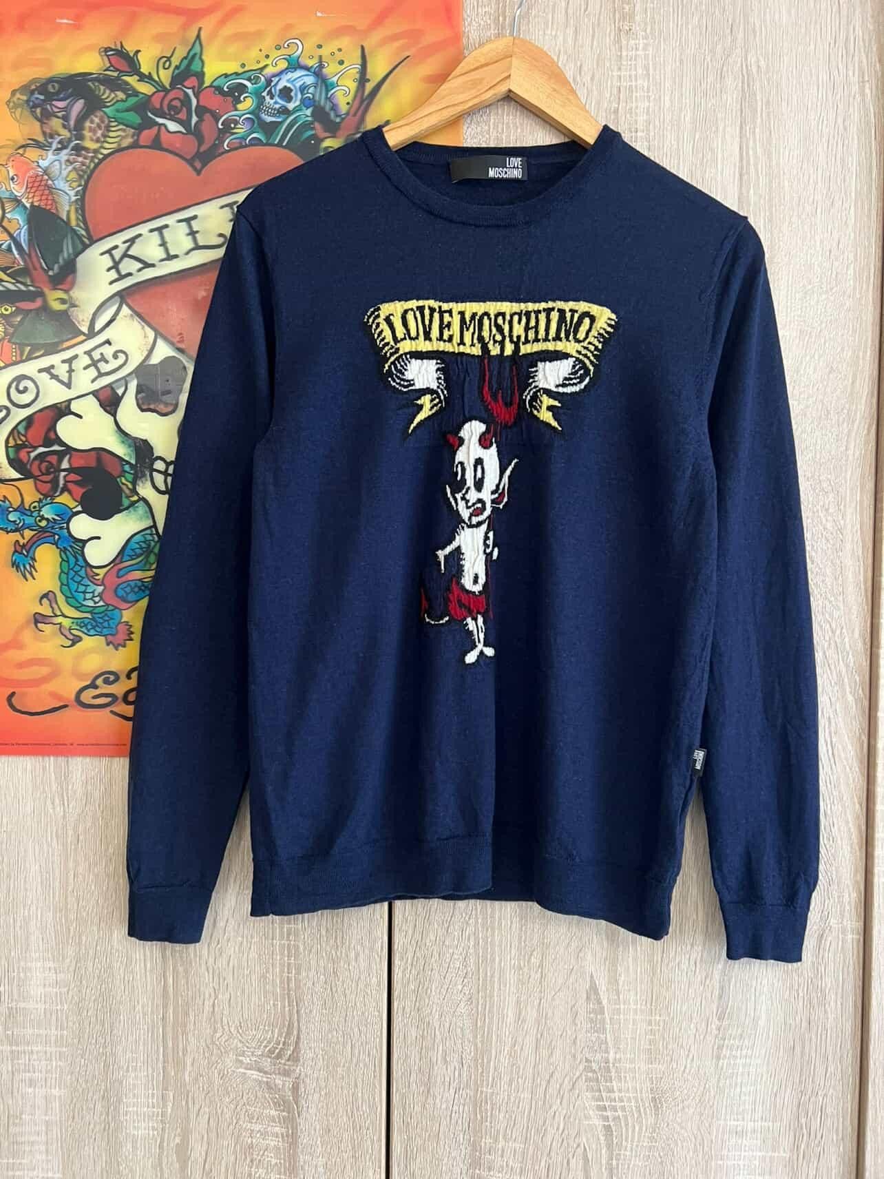 Love Moschino Love Moschino sinv Sweater Wool Devil 💥 🔥 Size M / US 6-8 / IT 42-44 - 1 Thumbnail