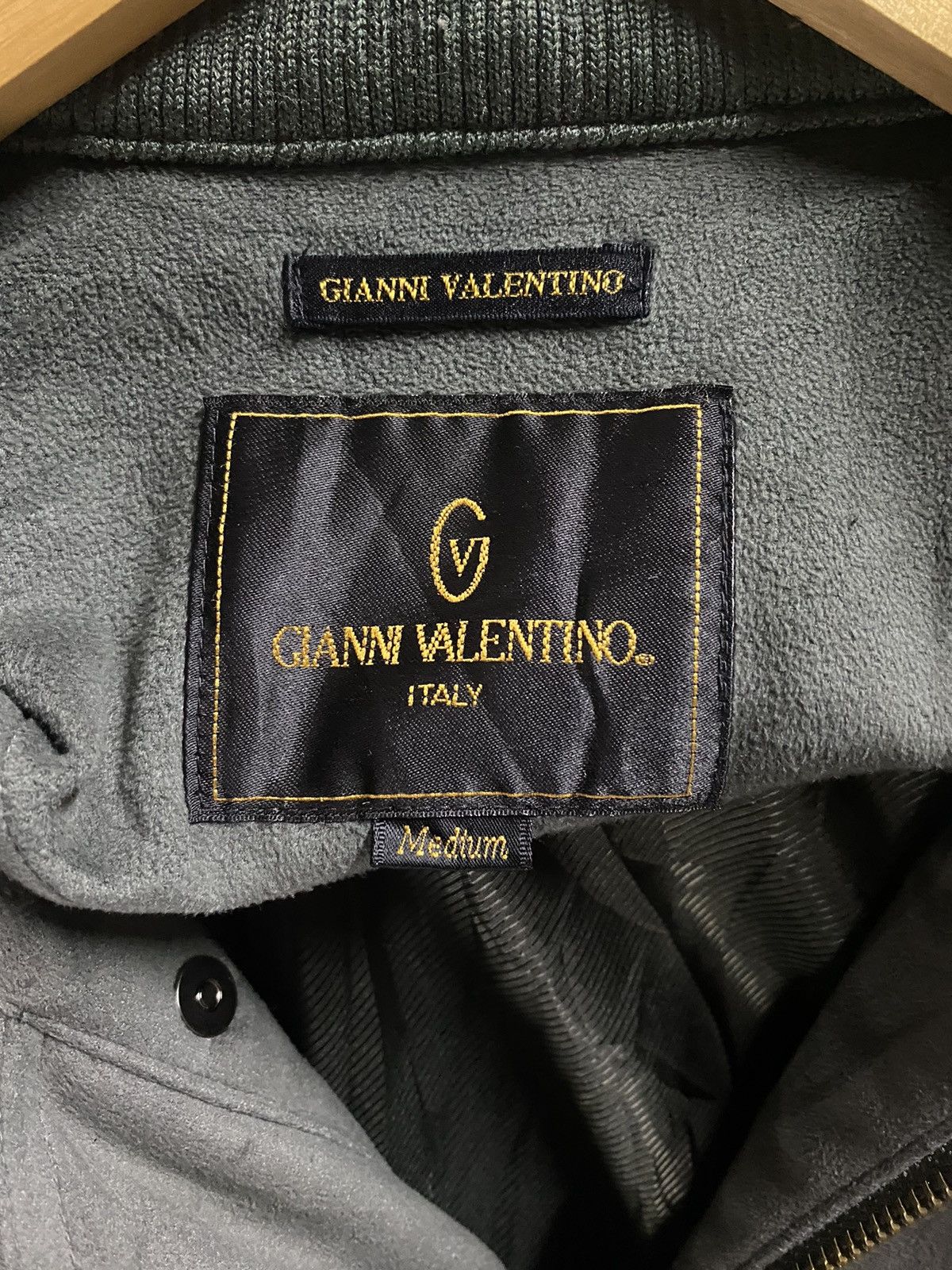 Gianni Valentino × Vintage Vintage Gianni Valentino Zipper Jacket Size US M / EU 48-50 / 2 - 7 Thumbnail