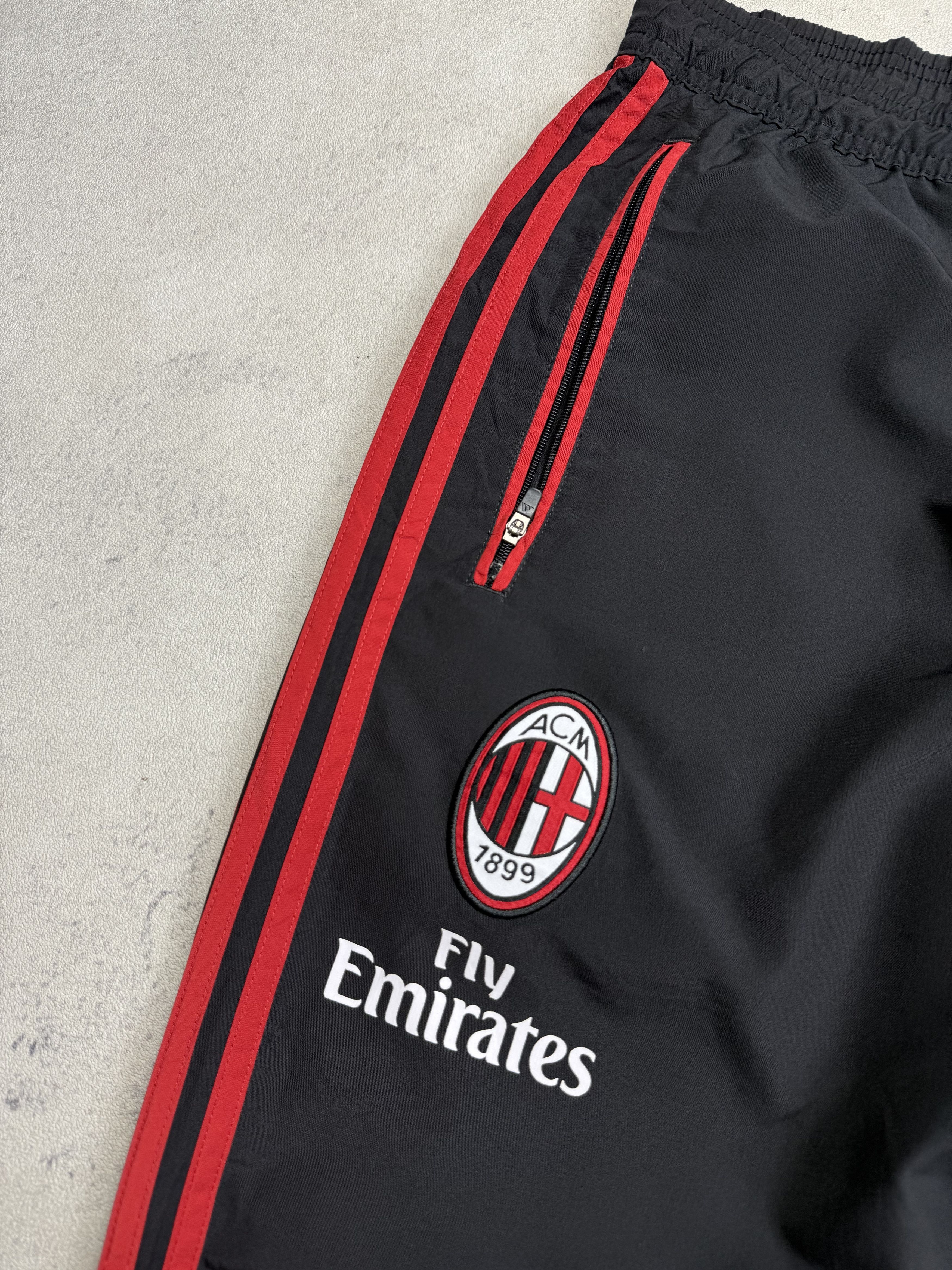Adidas Adidas AC Milan 2012/13 Track Pants Size US 30 / EU 46 - 4 Thumbnail