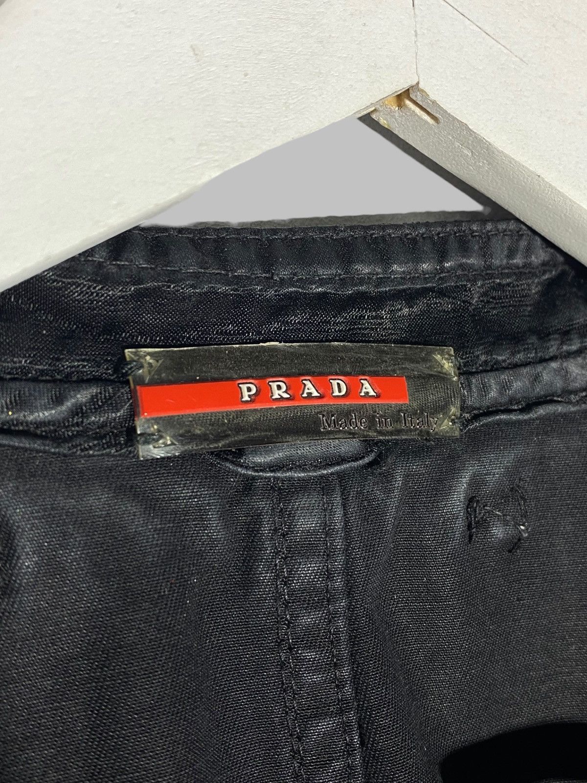 Prada Vintage 1990s Prada Avant Garde Archive Hook Detail Vest Size US S / EU 44-46 / 1 - 23 Thumbnail