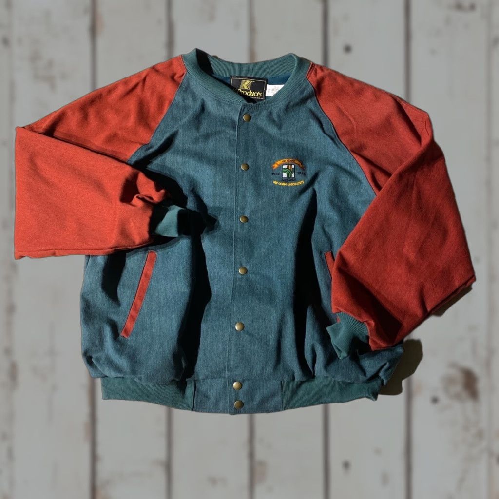 Vintage VINTAGE K-Products Jacket XL Green AgriGold 1996 Mens Button Up Size US XL / EU 56 / 4 - 1 Thumbnail