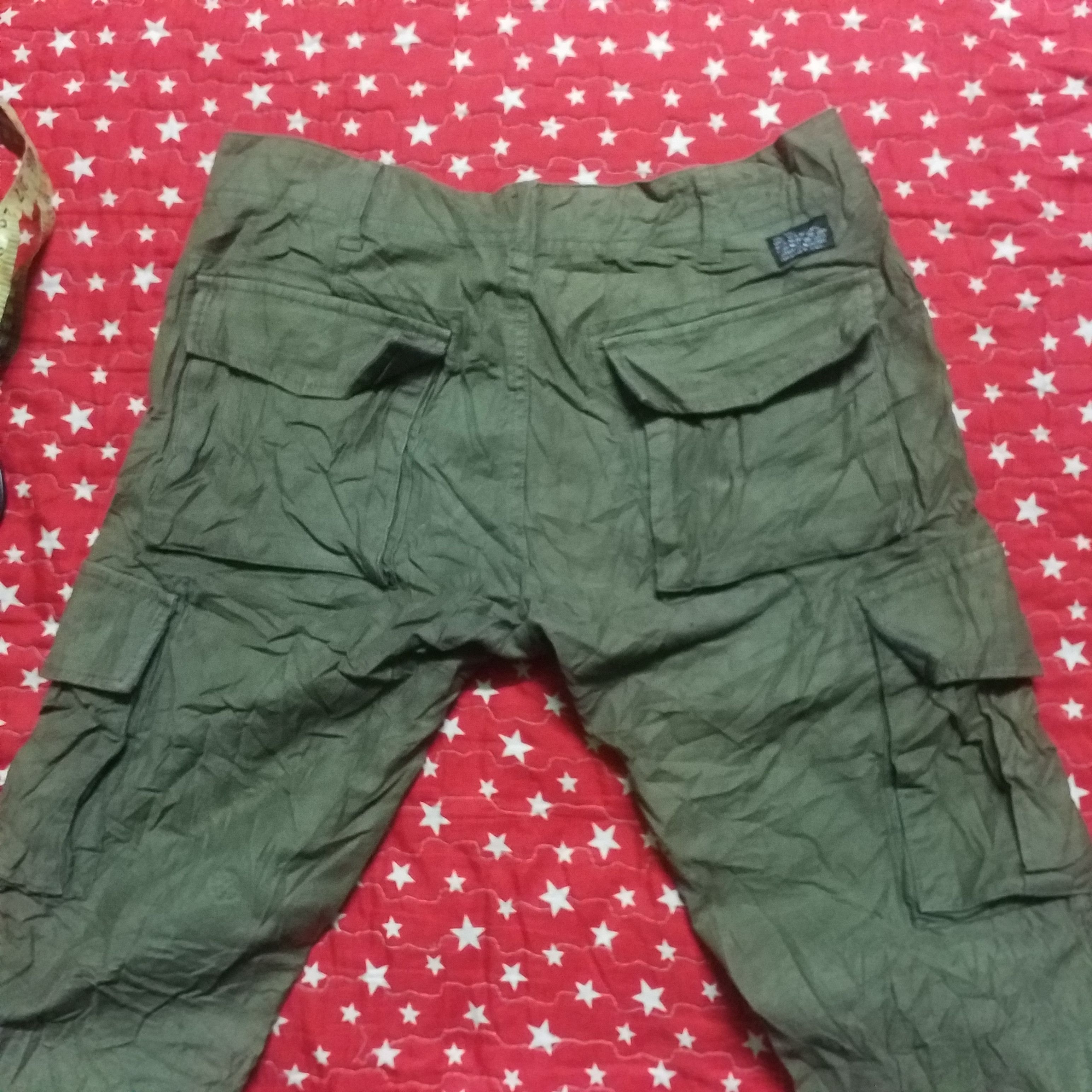 Japanese Brand army green cargo urban work trousers Size US 31 - 8 Thumbnail